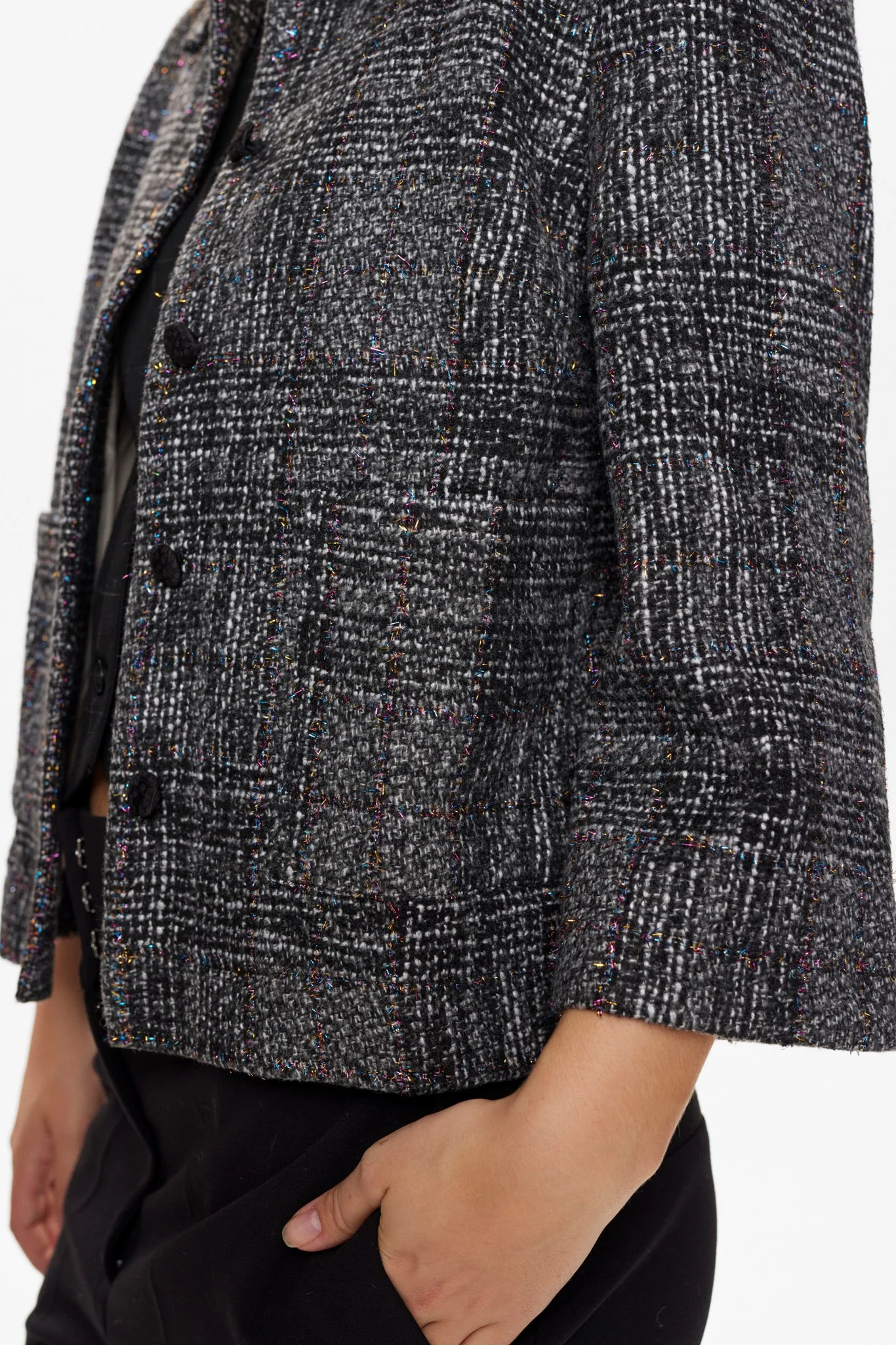 NUNISTA JACKET - Caviar - Image 4