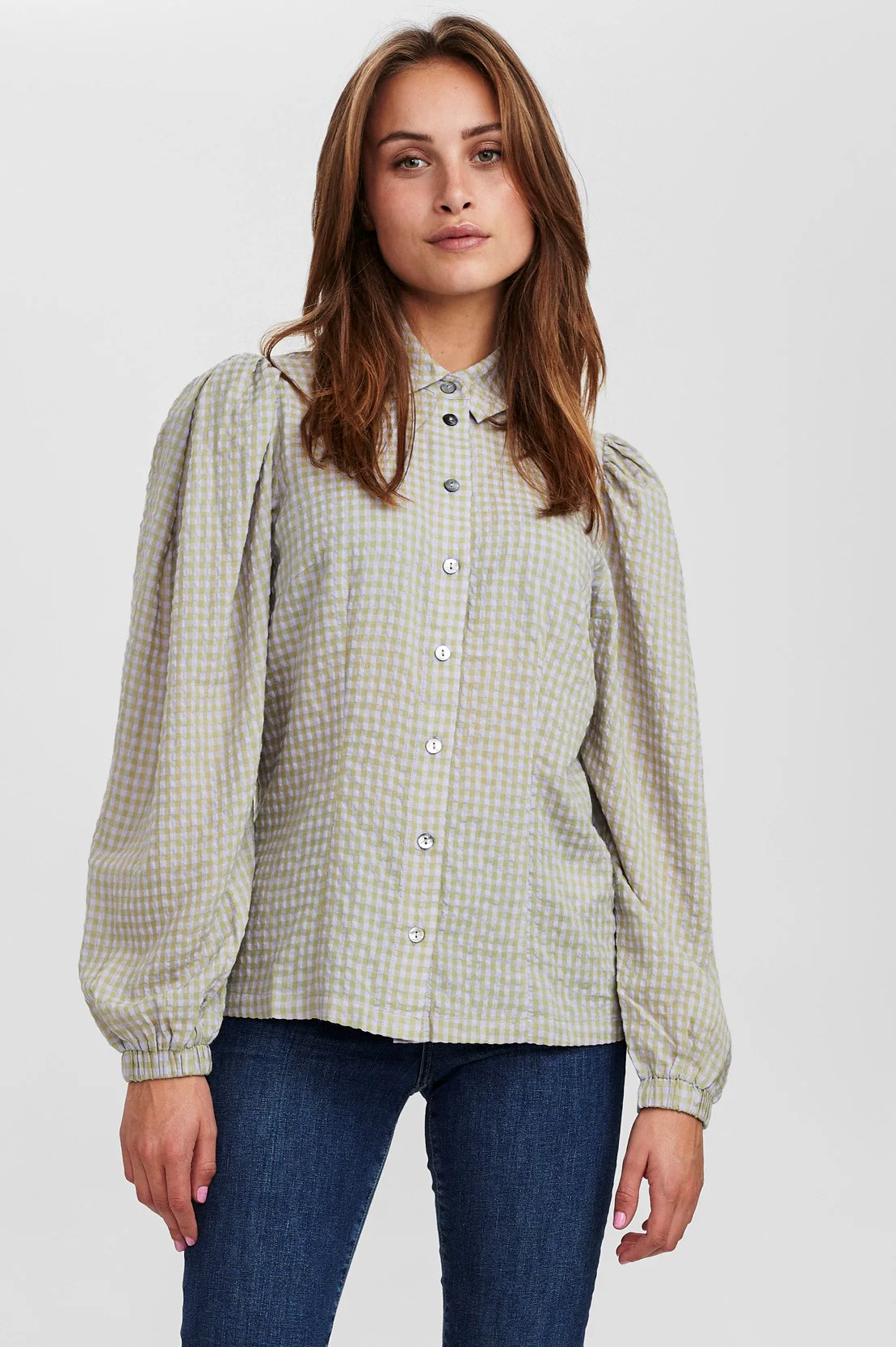 NUNOELLA SHIRT  - Agave green