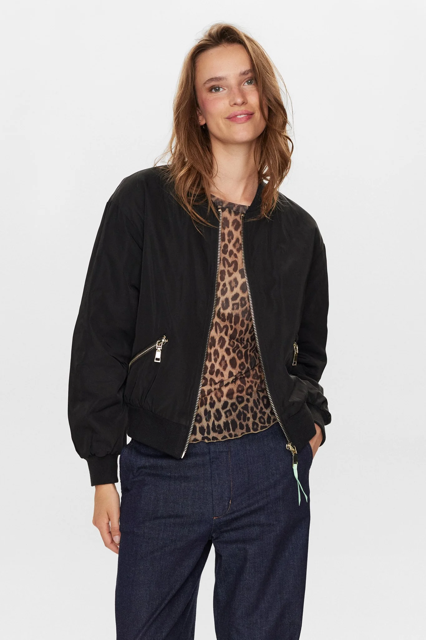 NUNORA JACKET - Caviar