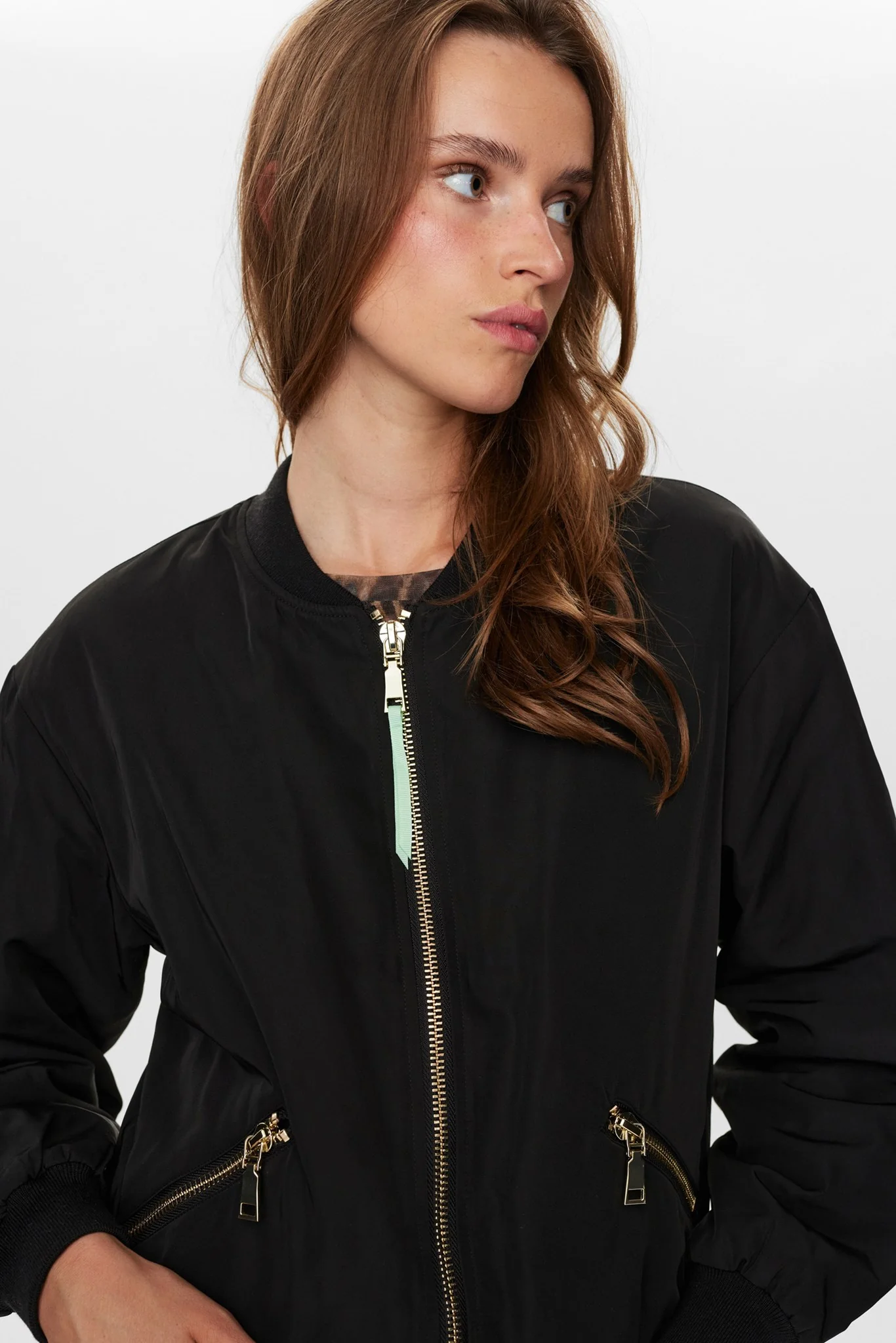 NUNORA JACKET - Caviar - Image 4