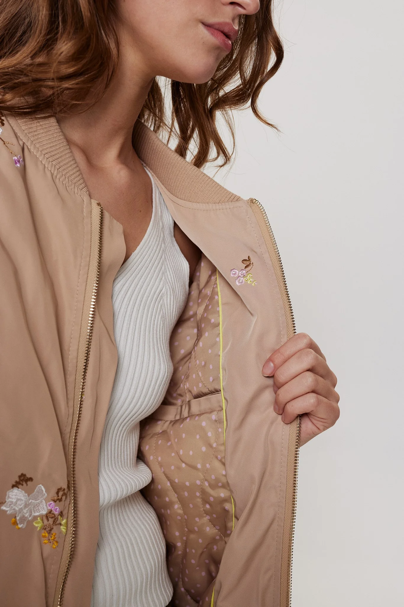 NUNOVA BOMBER JACKET  - Sesame - Image 5