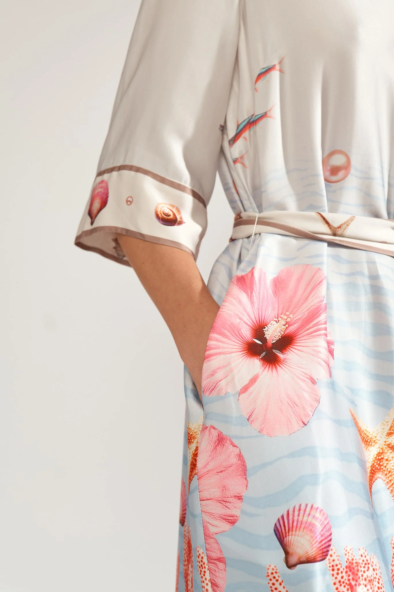 NUOCEANA SHIRT DRESS - Skyway - Image 5