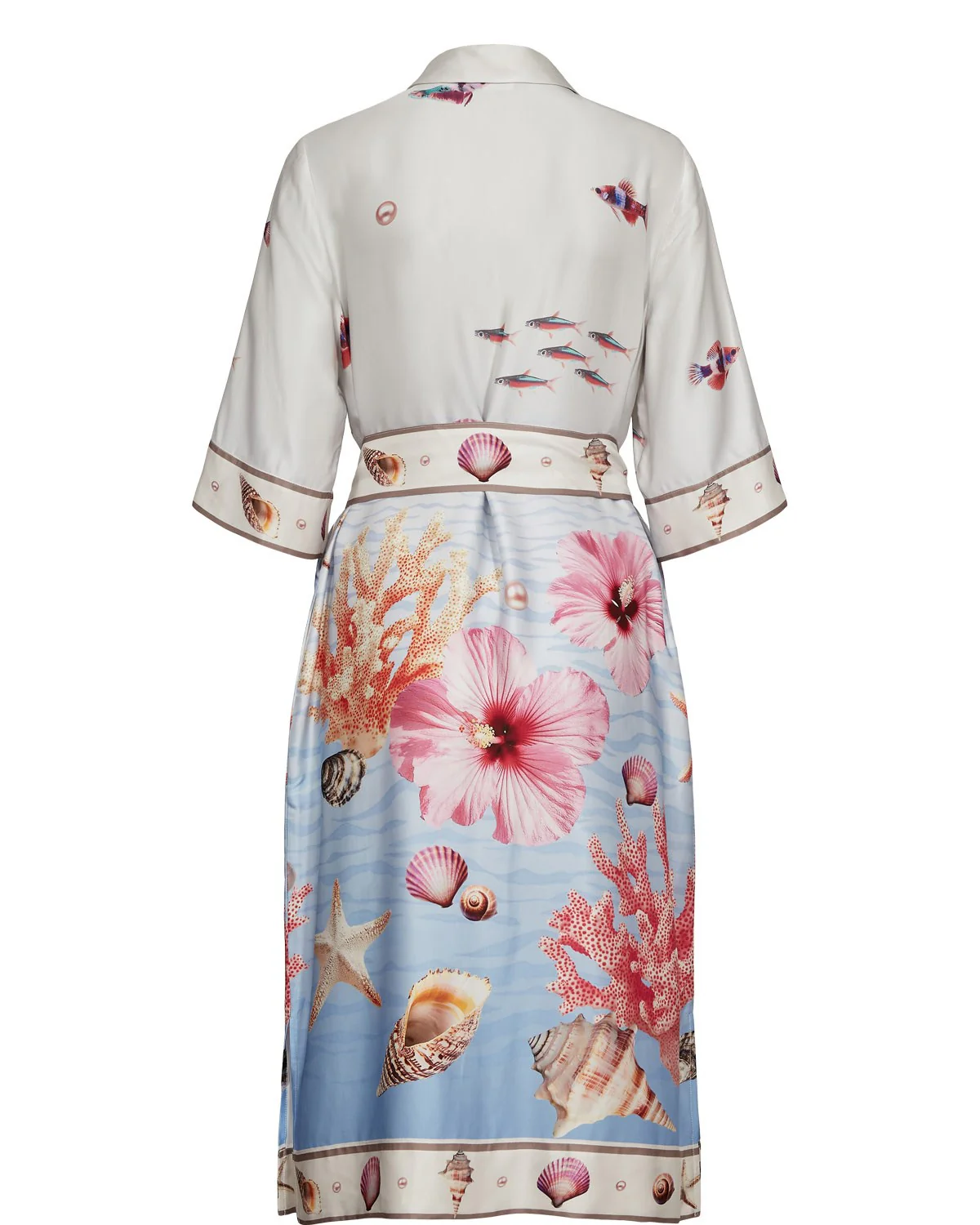 NUOCEANA SHIRT DRESS - Skyway - Image 7