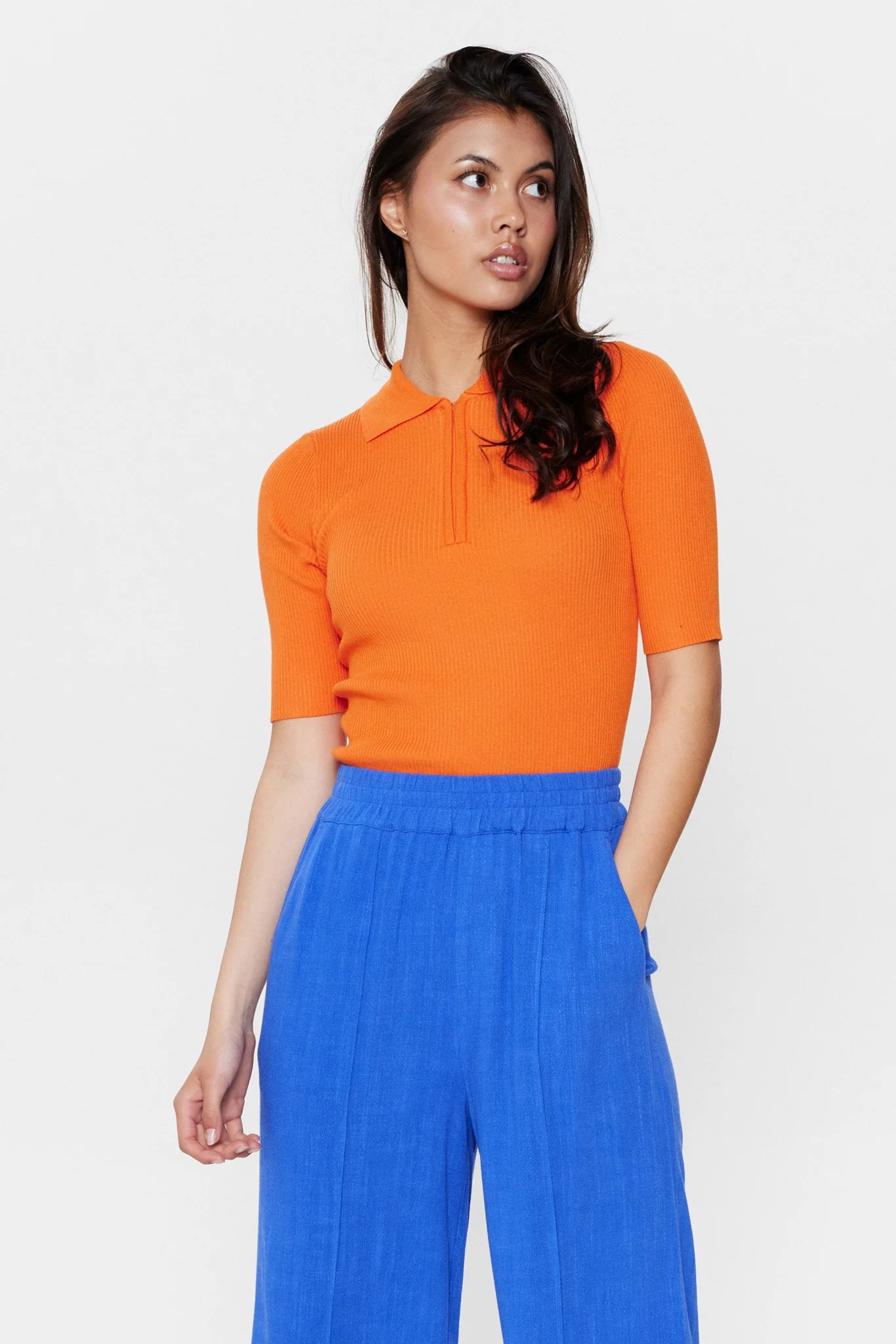 NUPAMELA PANTS - Dazzling Blue
