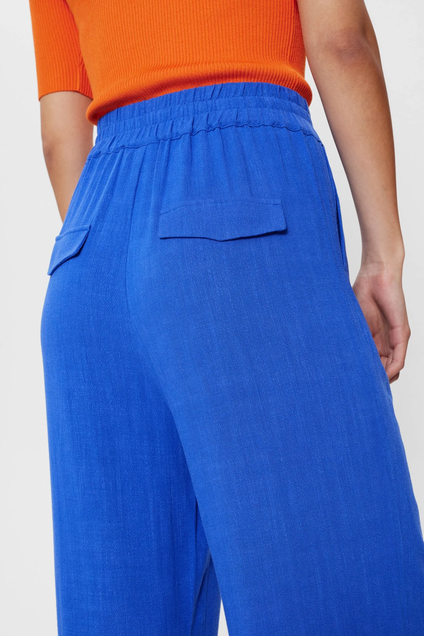 NUPAMELA PANTS - Dazzling Blue - Image 4