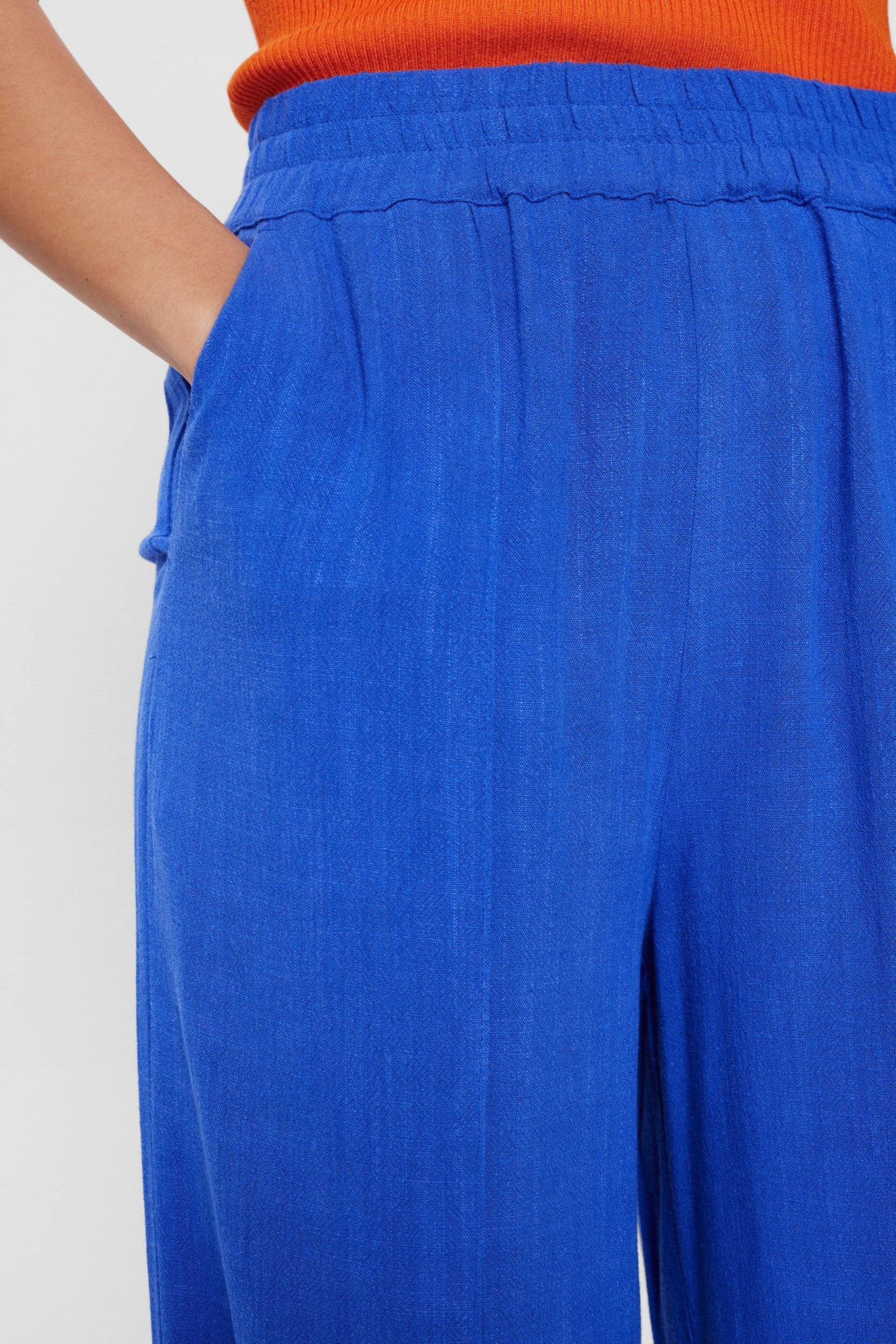 NUPAMELA PANTS - Dazzling Blue - Image 5