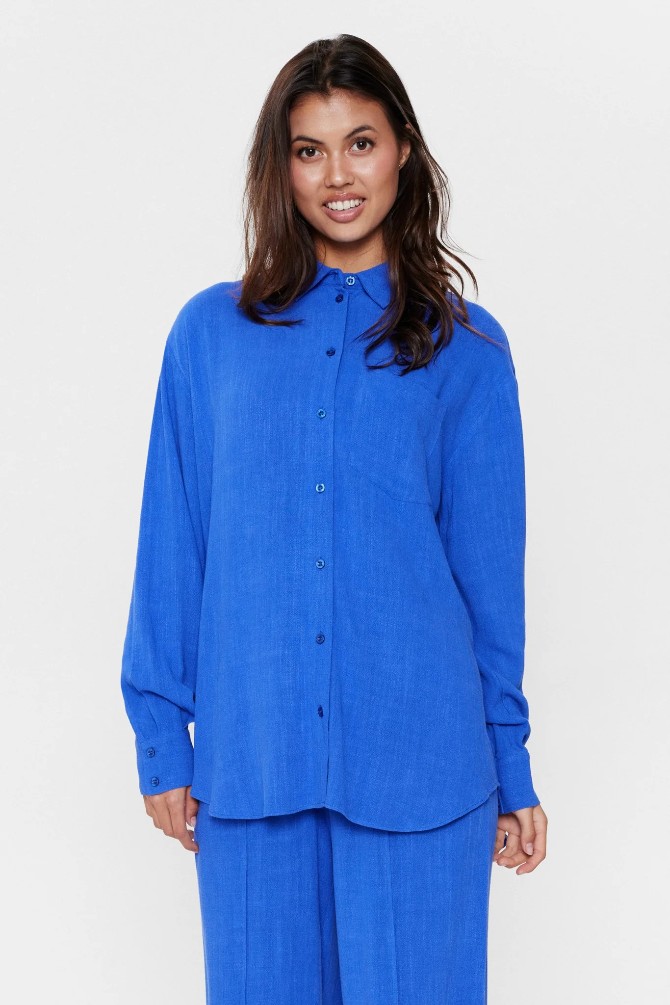 NUPAMELA SHIRT - Dazzling Blue