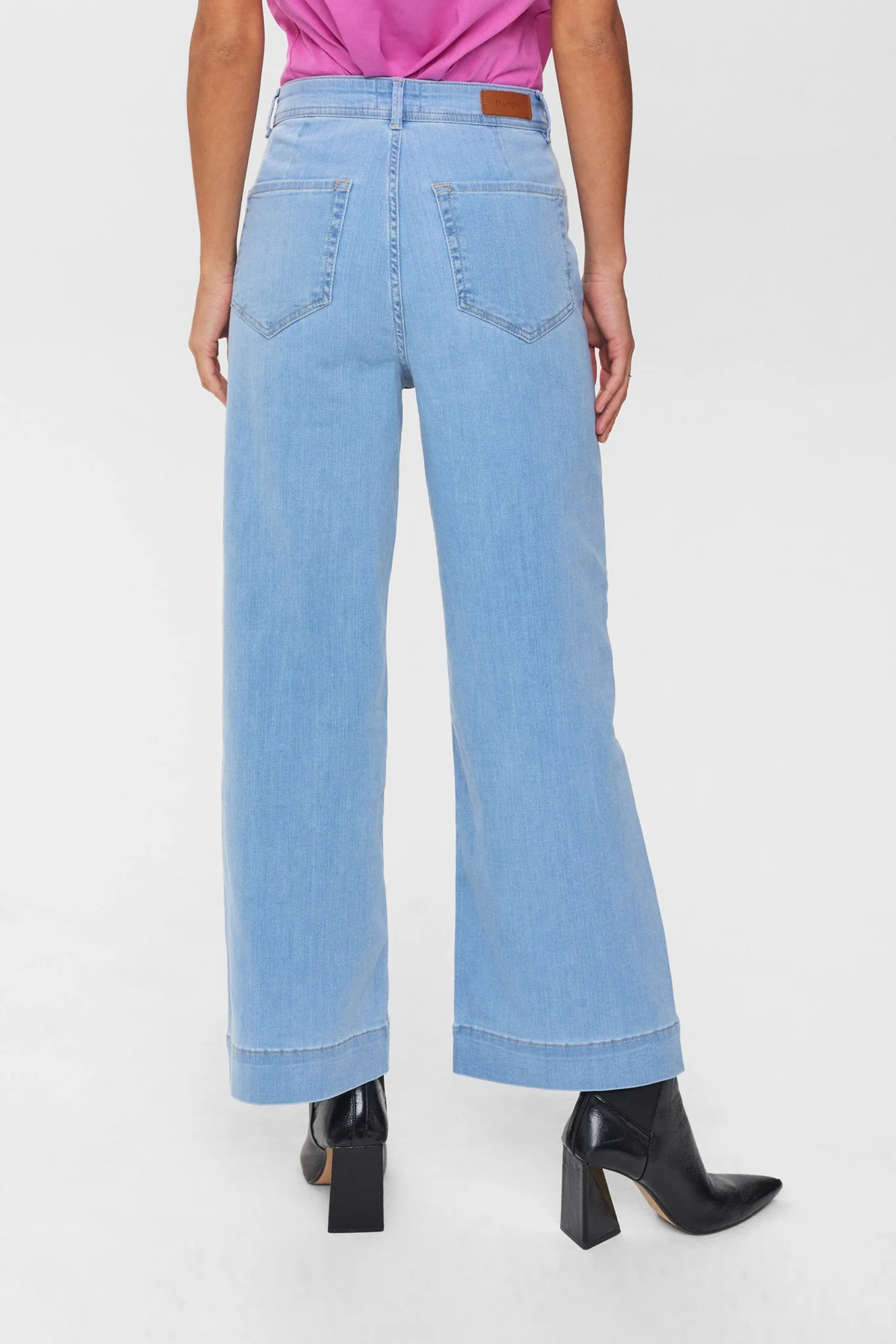 NUPARIS CROPPED  JEANS - Light Blue Denim - Image 2