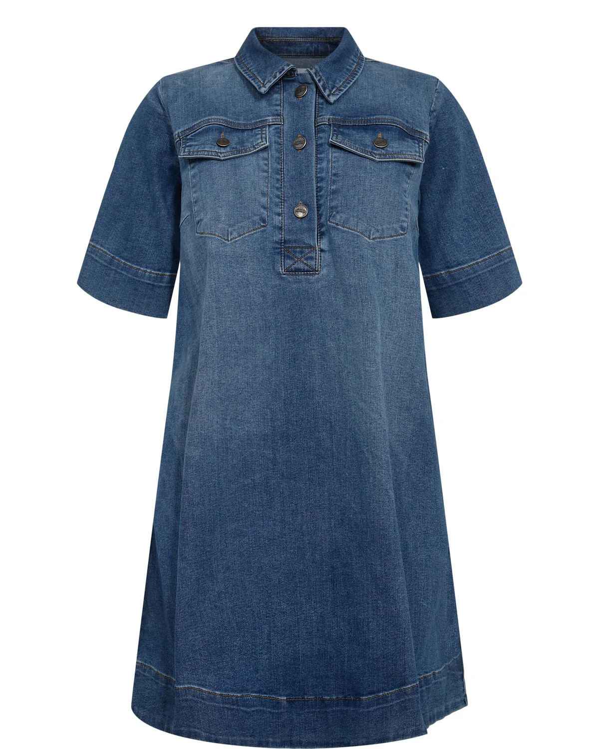 NUPARIS DRESS - Light Denim Blue 2 - Image 6
