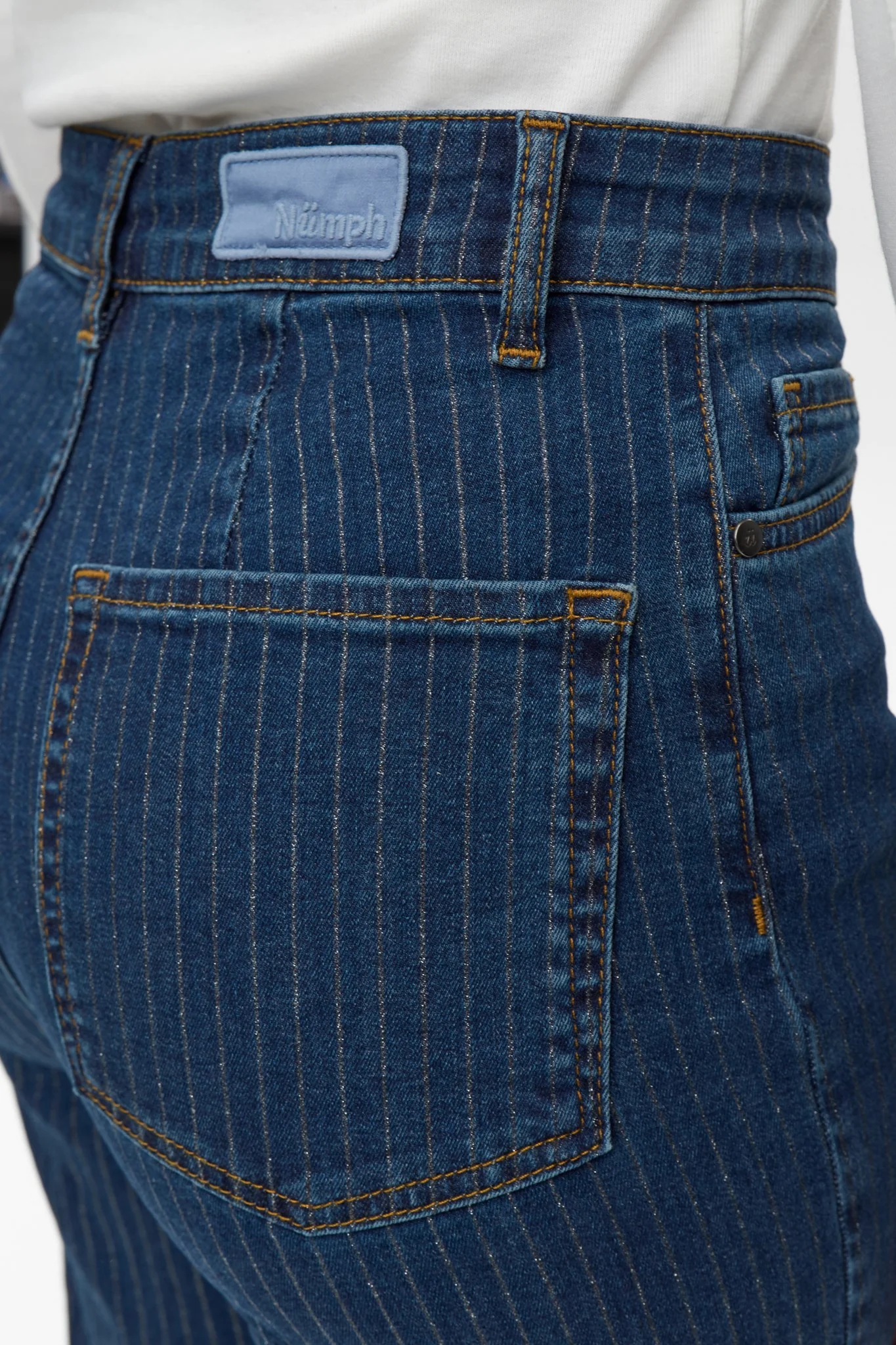 NUPARIS GLAM LONG JEANS - Dark Sapphire - Image 5