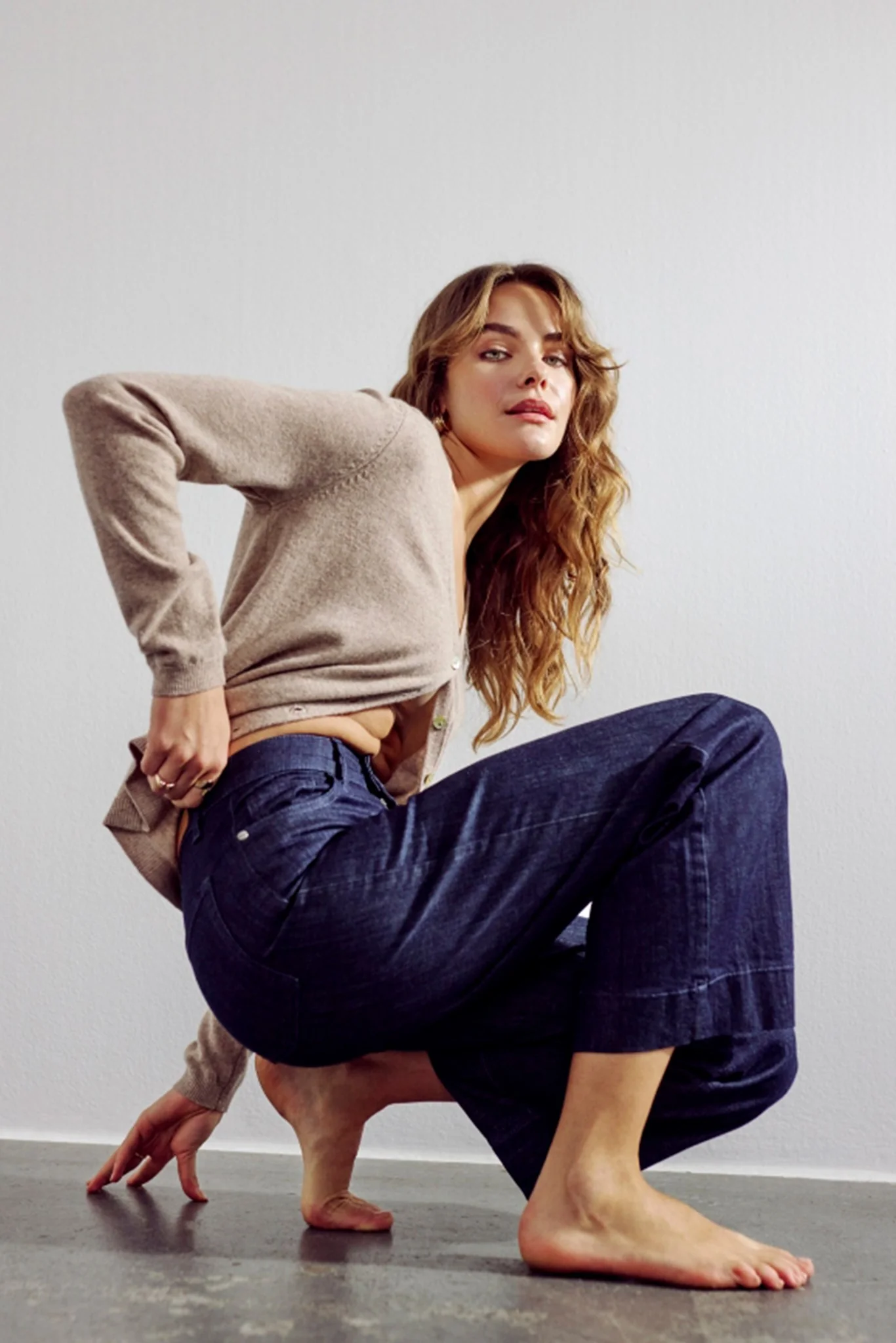 NUPARIS PANT CROP DARK D. BLUE - Dark Denim Blue - Image 4