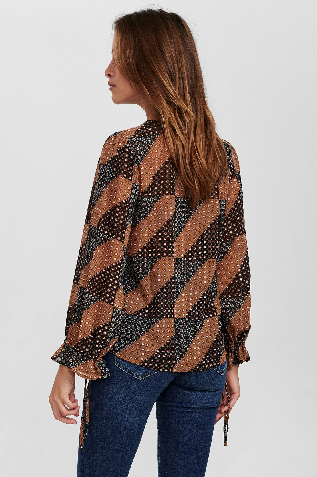 NUPATCH BLOUSE - Dark Sapphire - Image 2