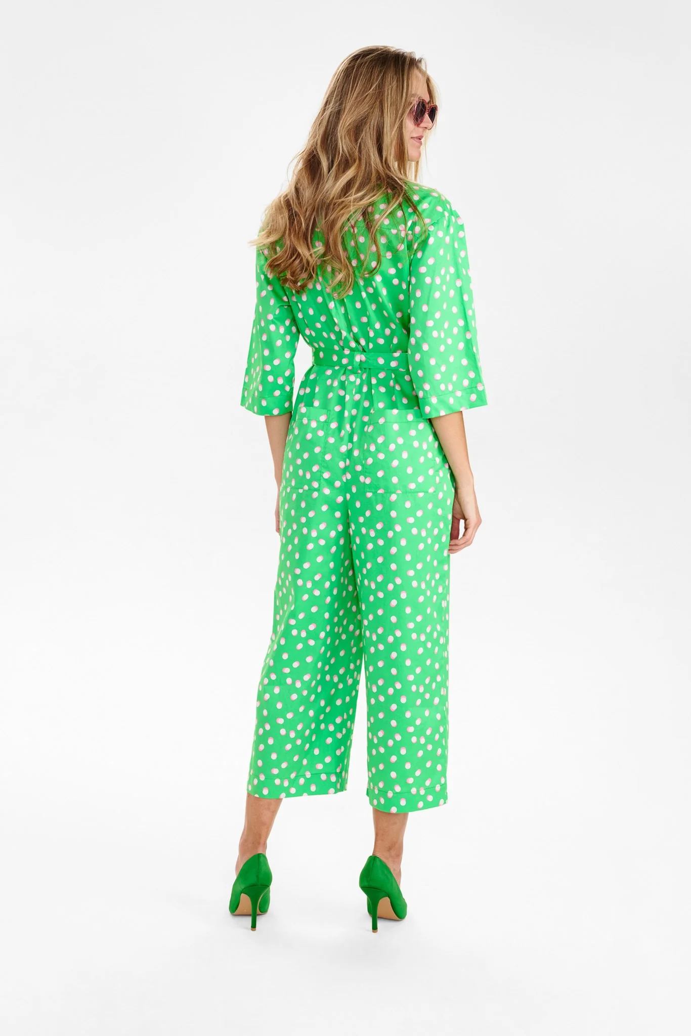 NUPAULA JUMPSUIT  - Poison green - Image 2