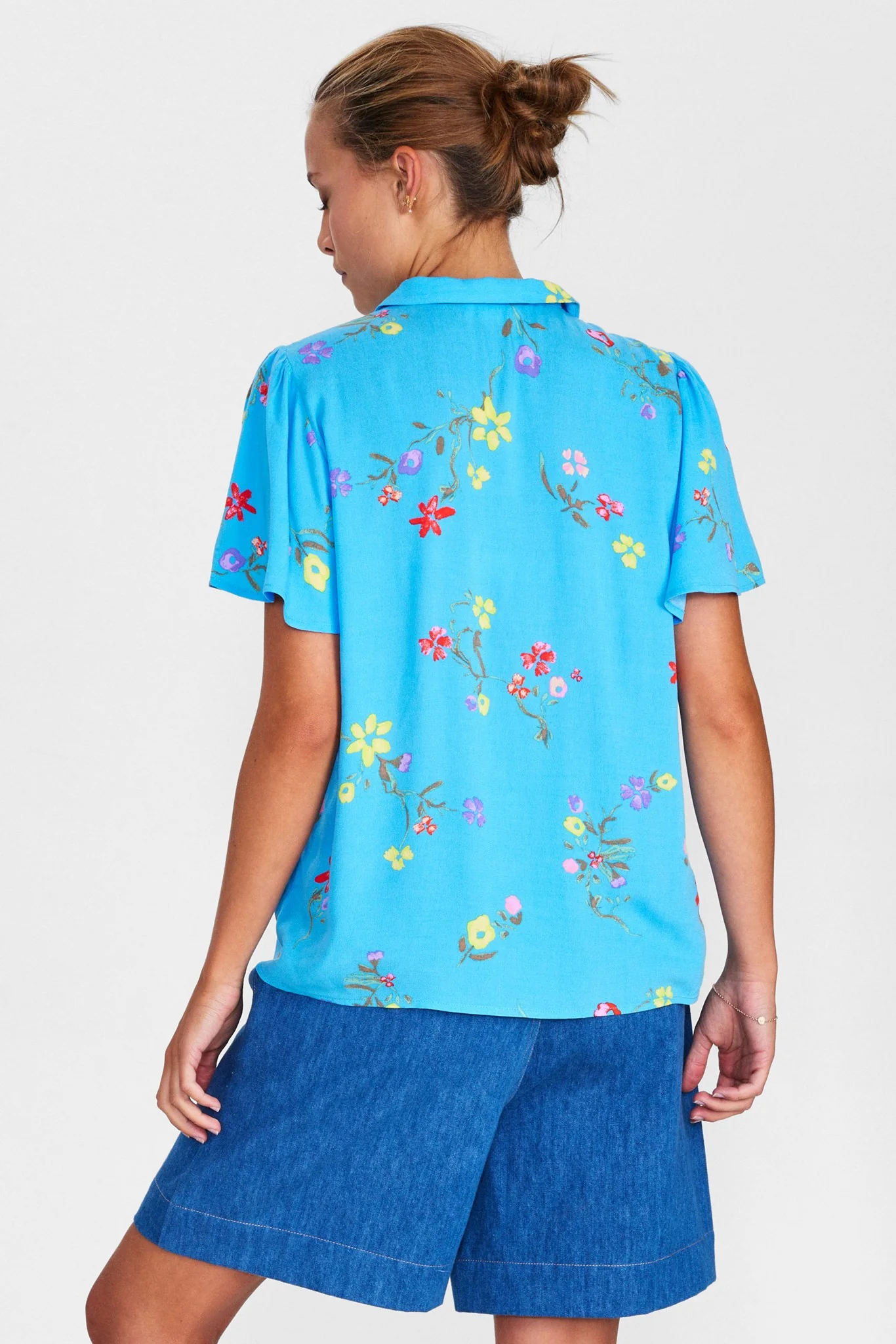 NUPAYANA BLOUSE - Bonnie Blue - Image 2