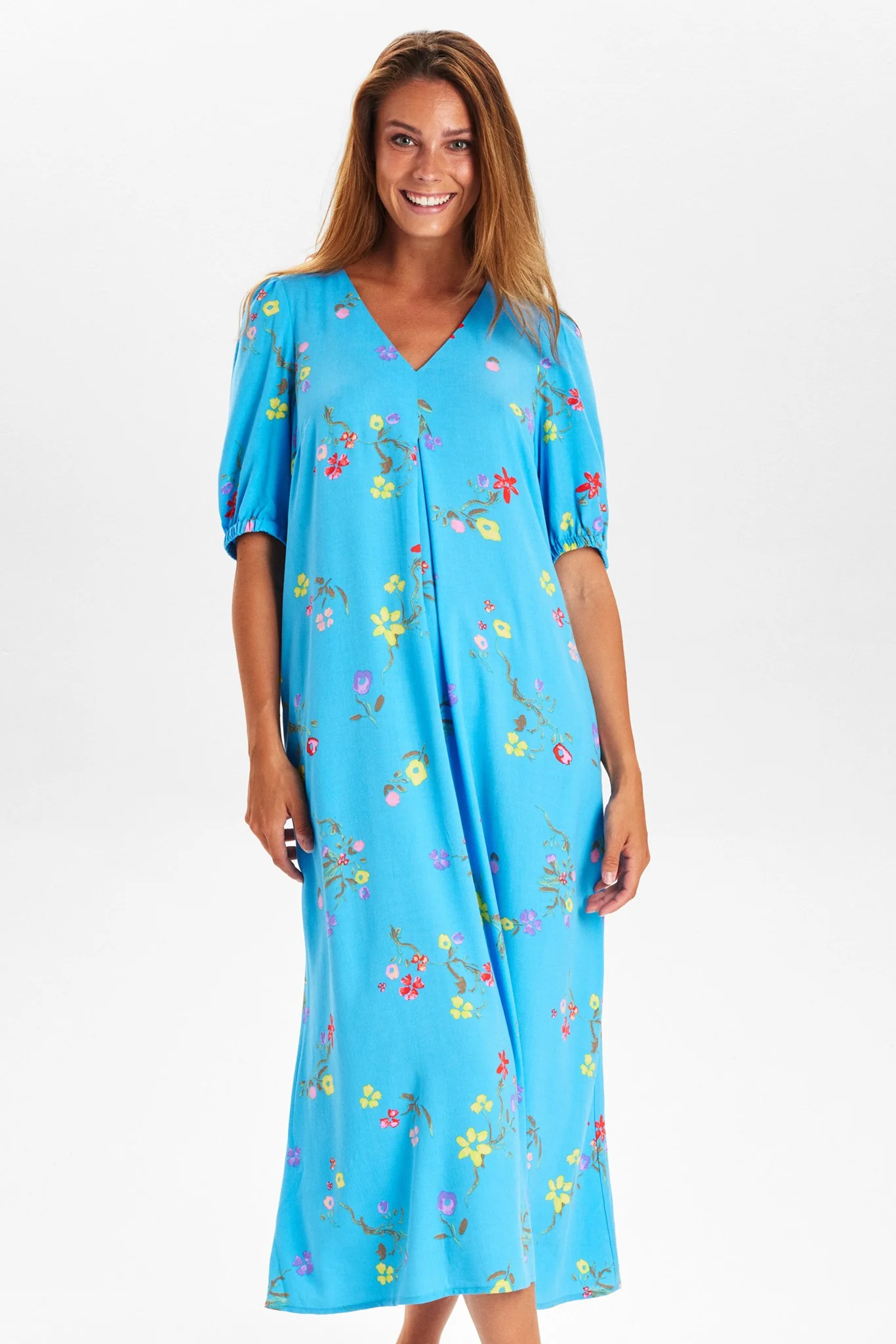 NUPAYANA SS DRESS - Bonnie Blue