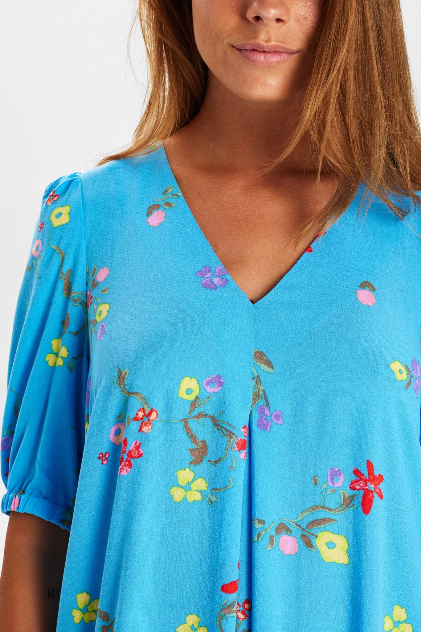 NUPAYANA SS DRESS - Bonnie Blue - Image 5