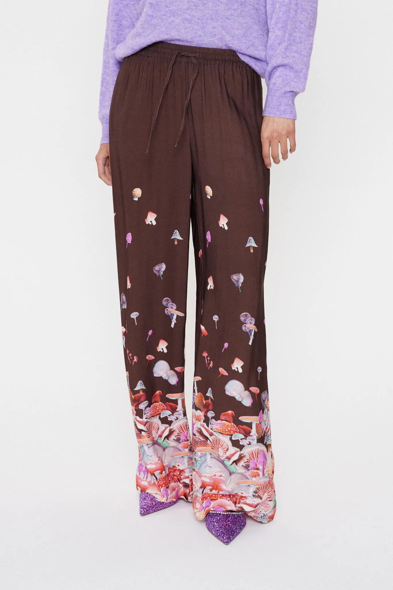 NUPEGGY PANTS - Chicory Coffee