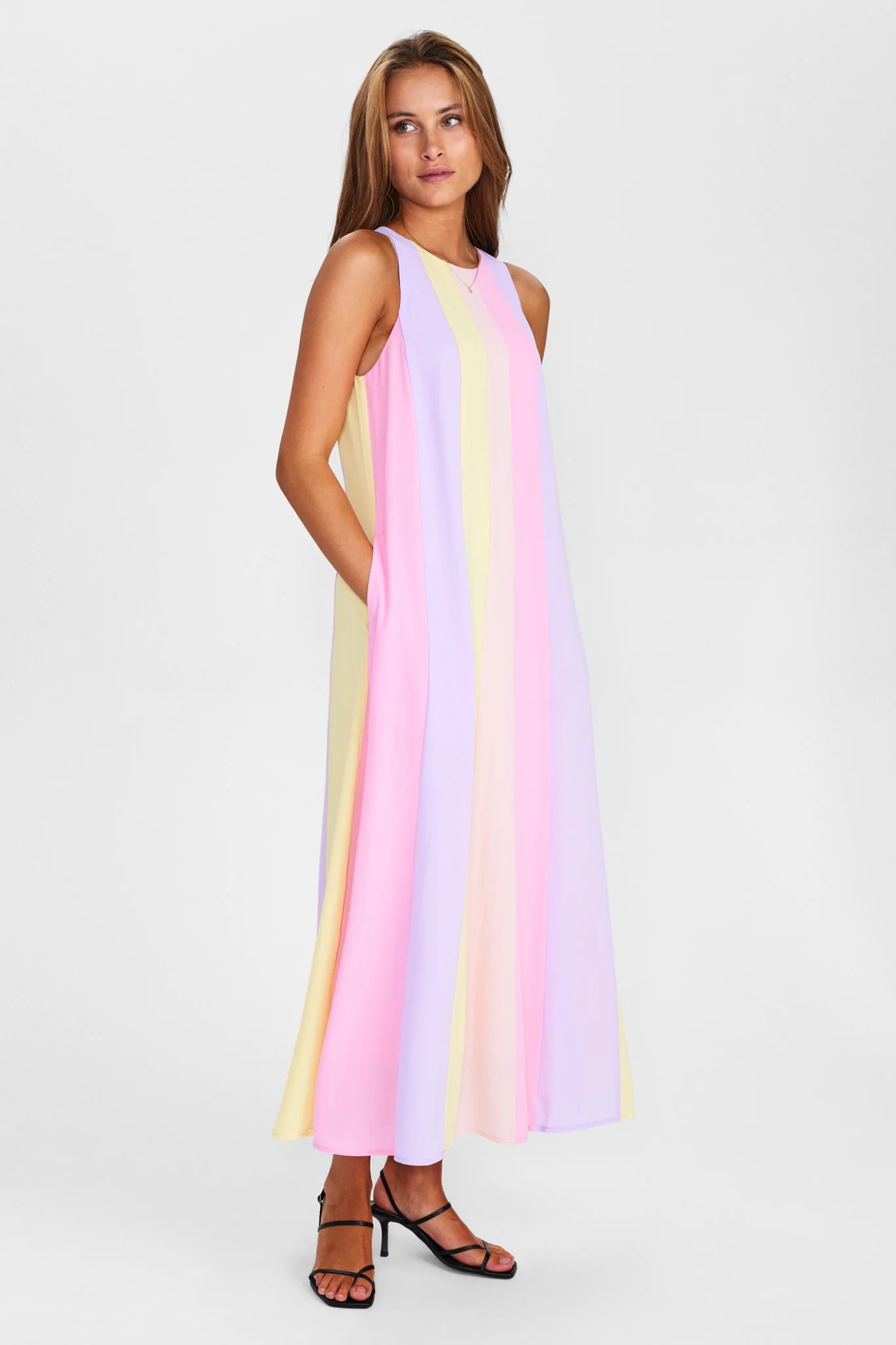 NUPENELOPE DRESS - Peach Melba - Image 3
