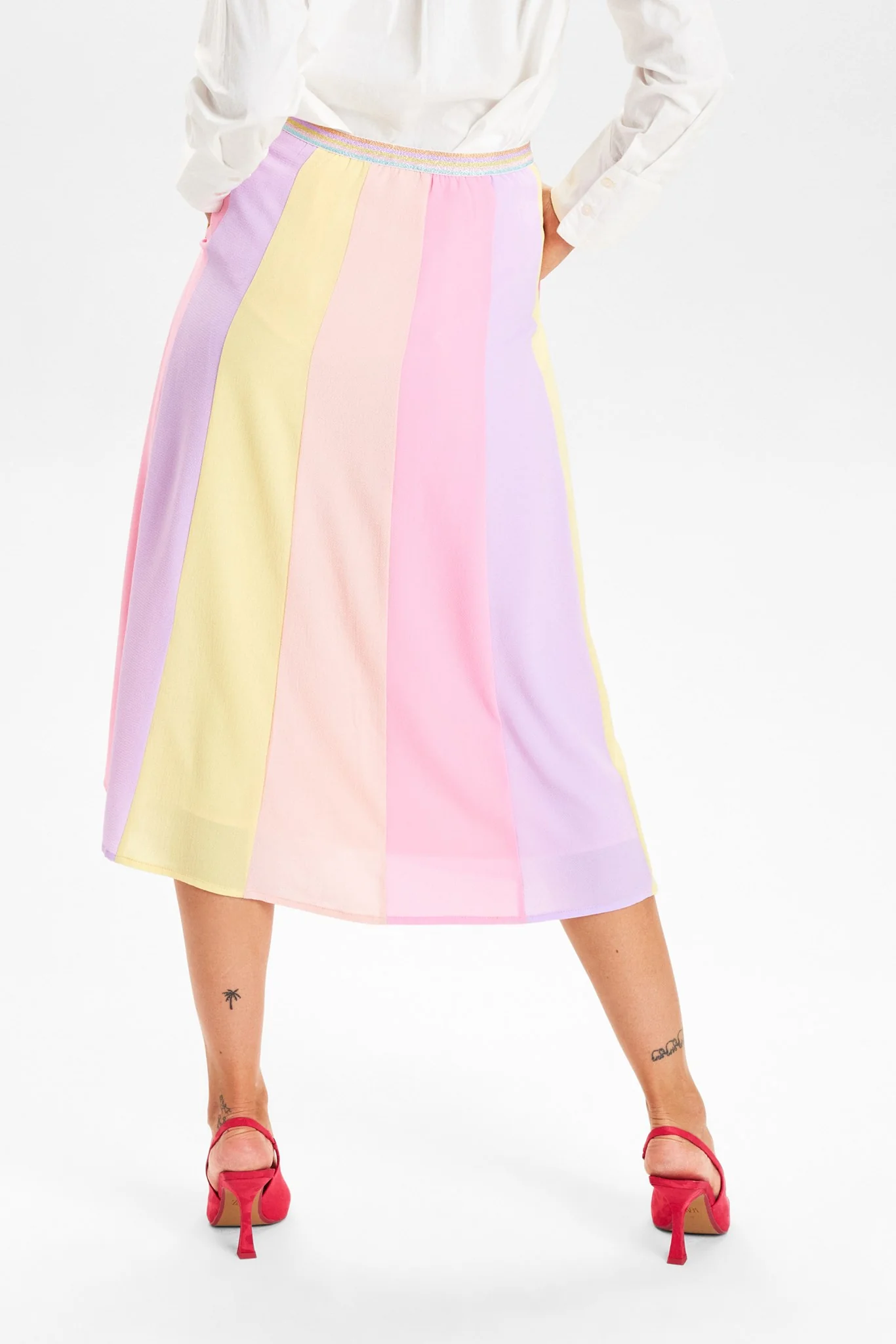 NUPENELOPE SKIRT - Peach Melba - Image 2