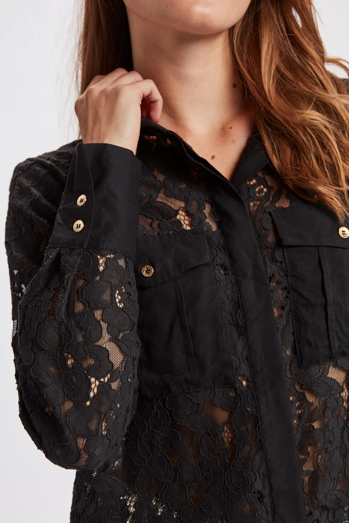 NUPENILLE SHIRT - Caviar - Image 4