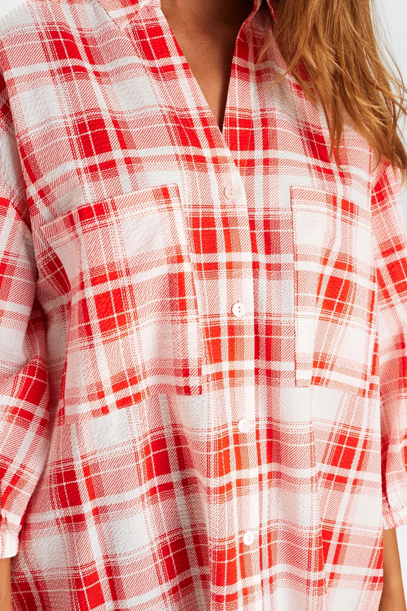 NUPERNILLA SHIRT - Cherry Tomato - Image 4