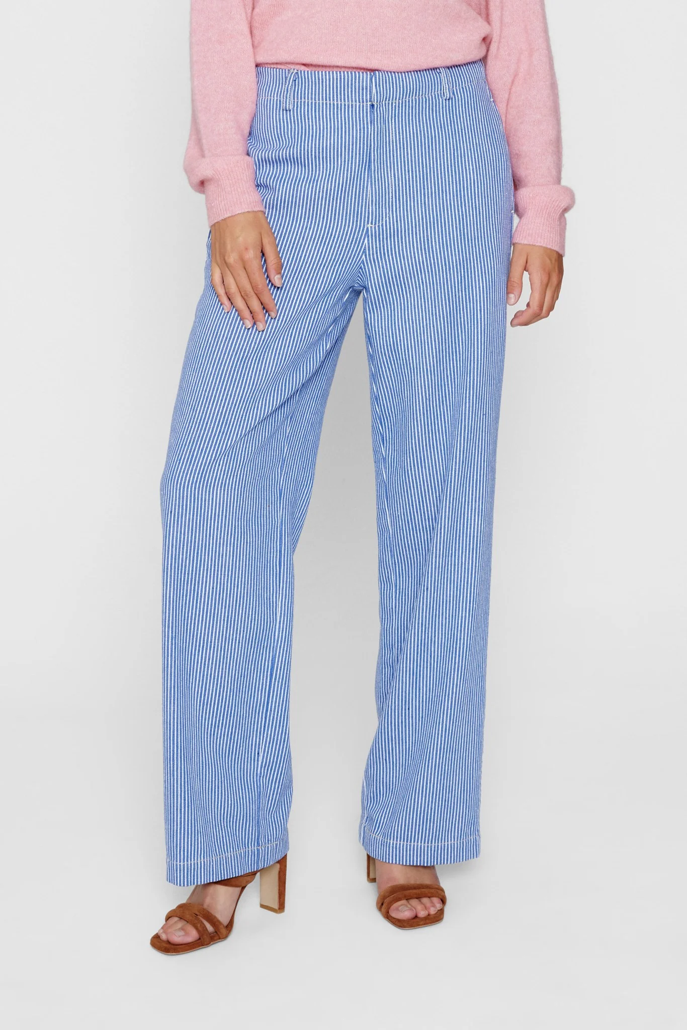 NUPERNILLE PANT - Medium Blue Denim