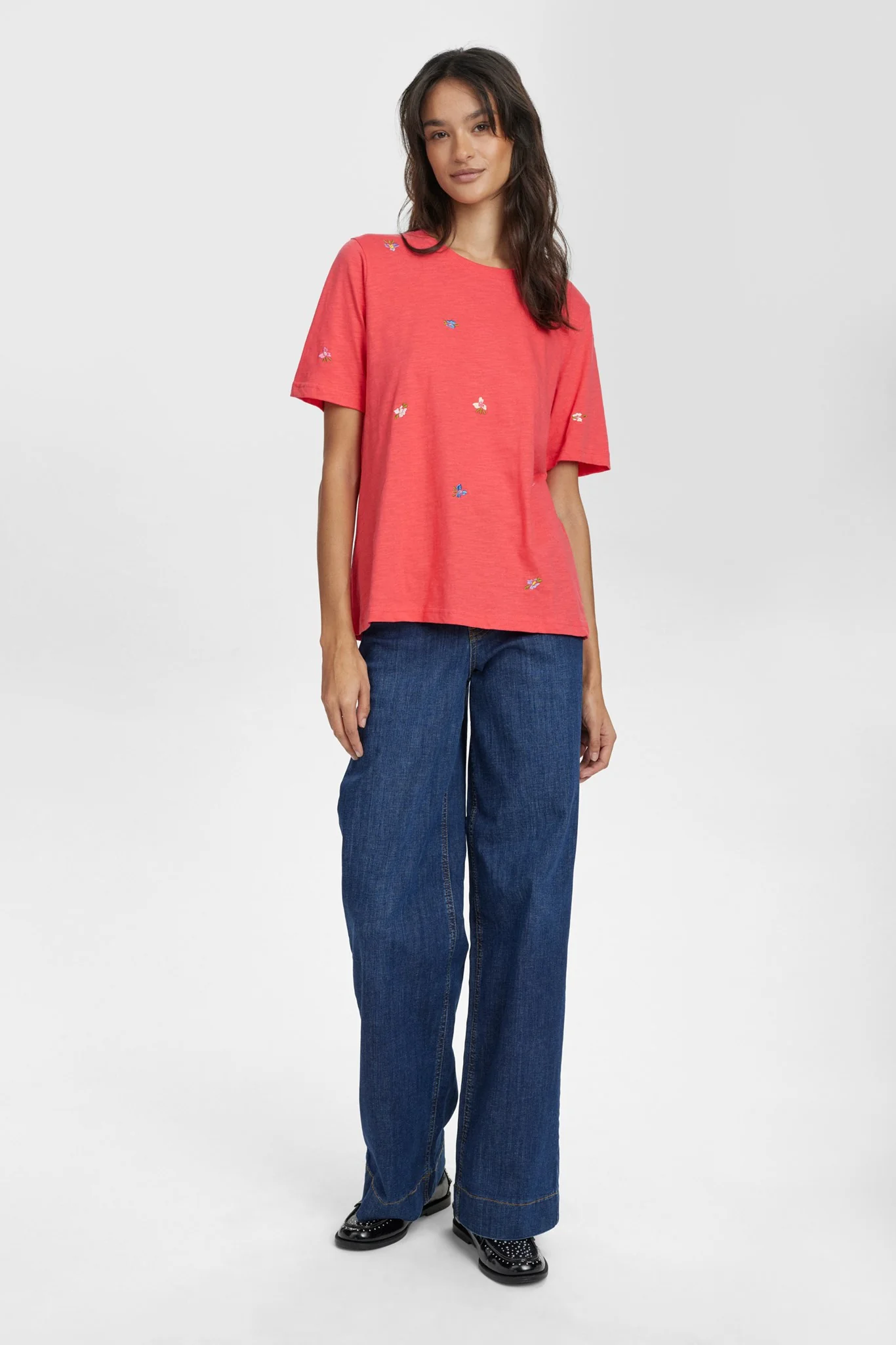 NUPILAS T-SHIRT GOTS - Geranium - Image 3