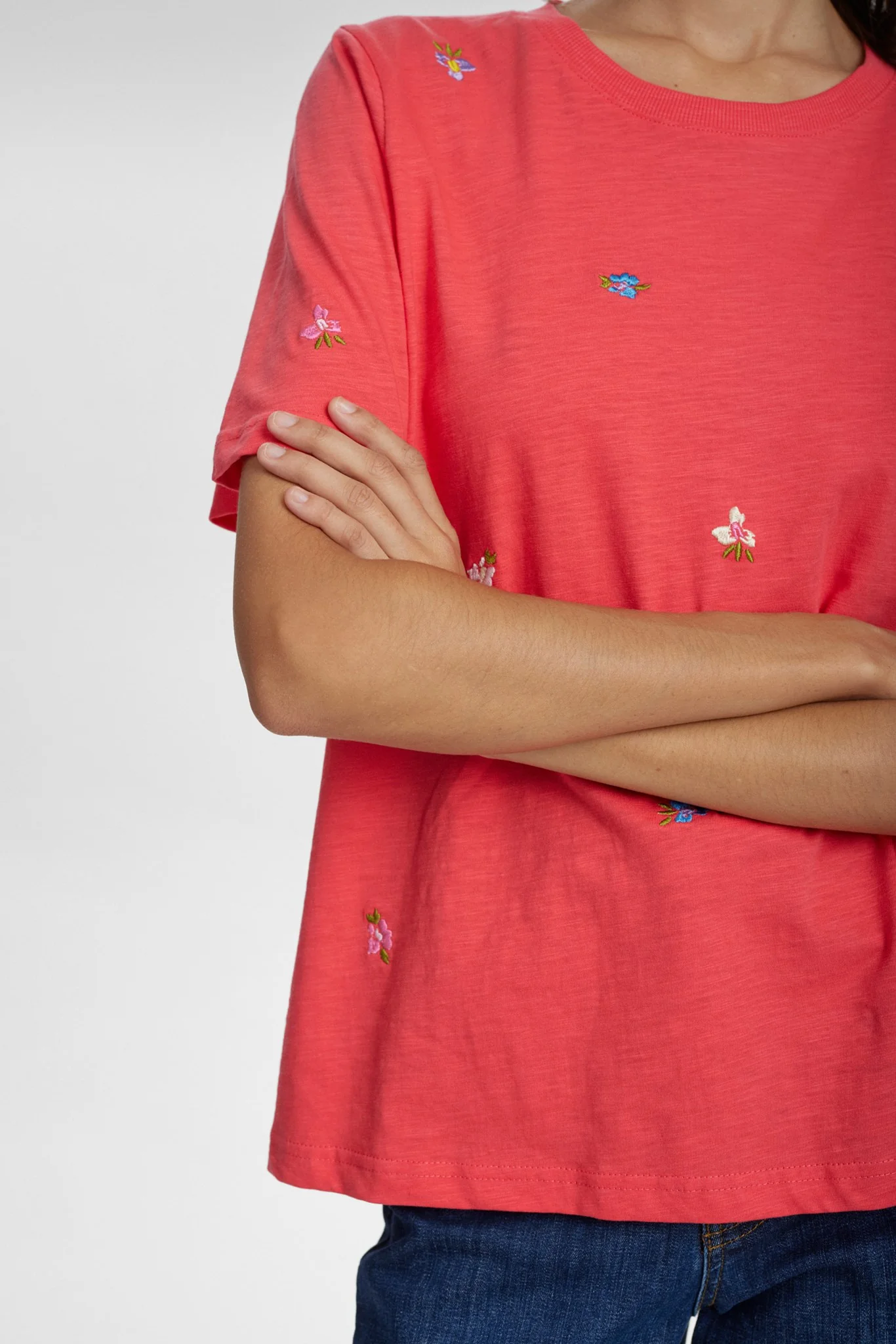NUPILAS T-SHIRT GOTS - Geranium - Image 5