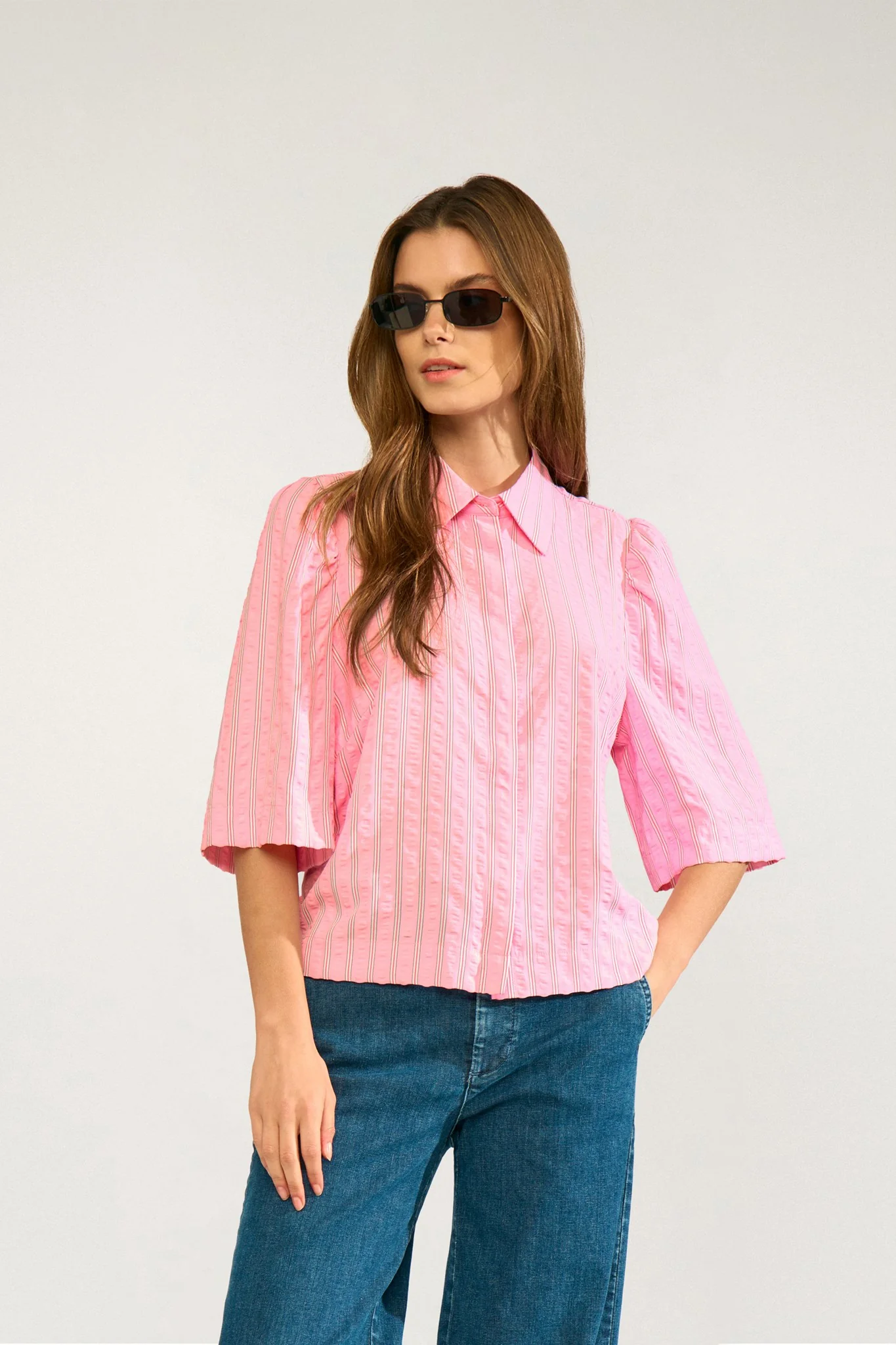 NUPIPER SHIRT - Prism Pink