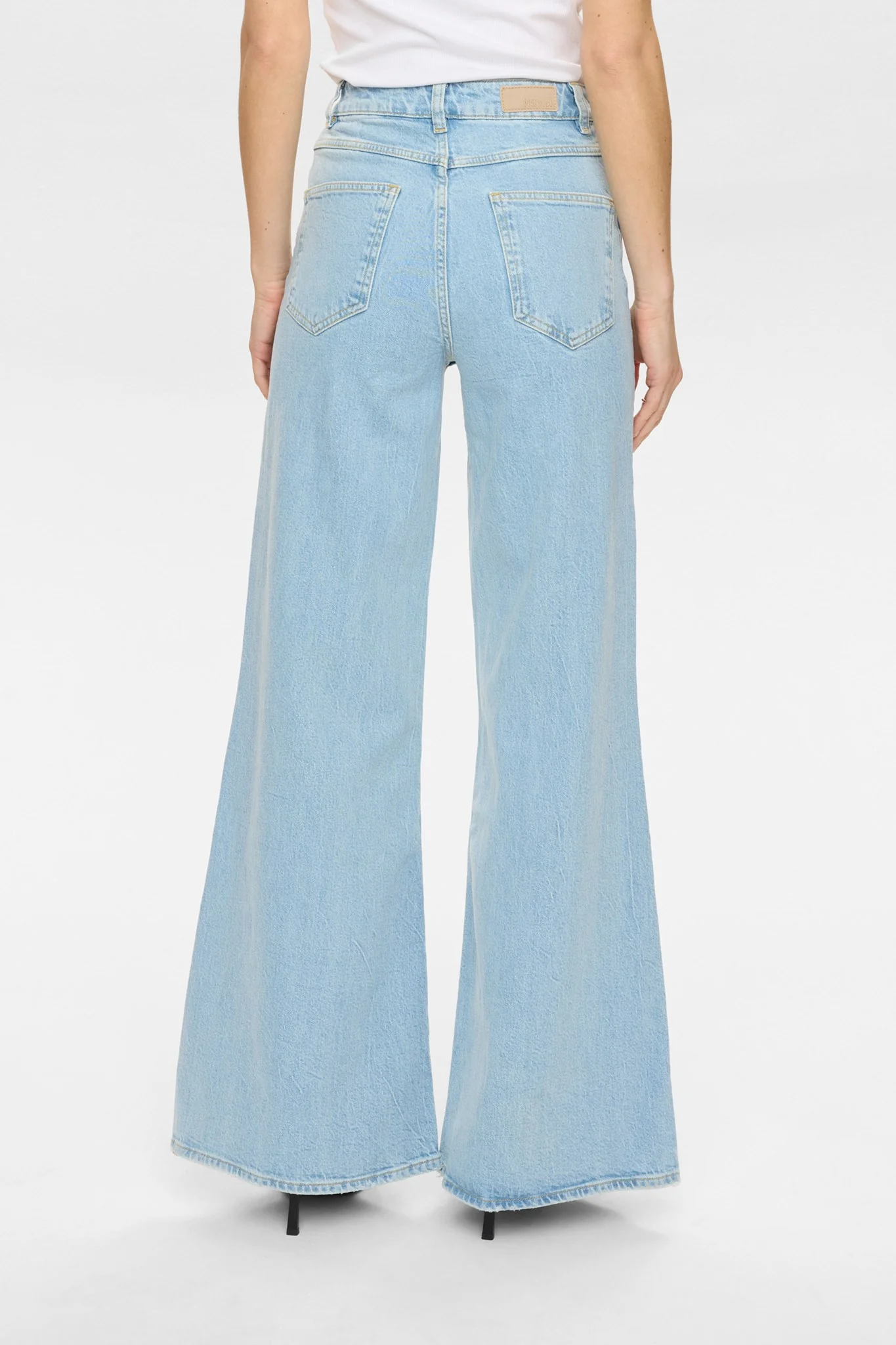 NUPISA HR WIDE JEANS - S3010 - Light Blue Denim - Image 2