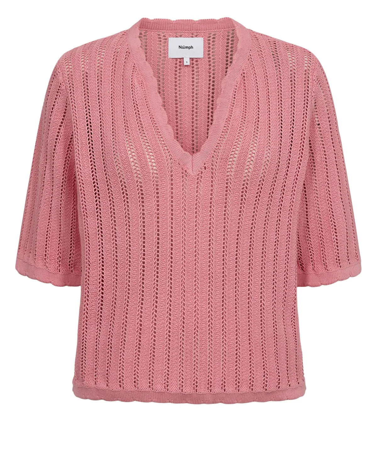 NUPOELLE SS PULLOVER - Flamingo Pink
