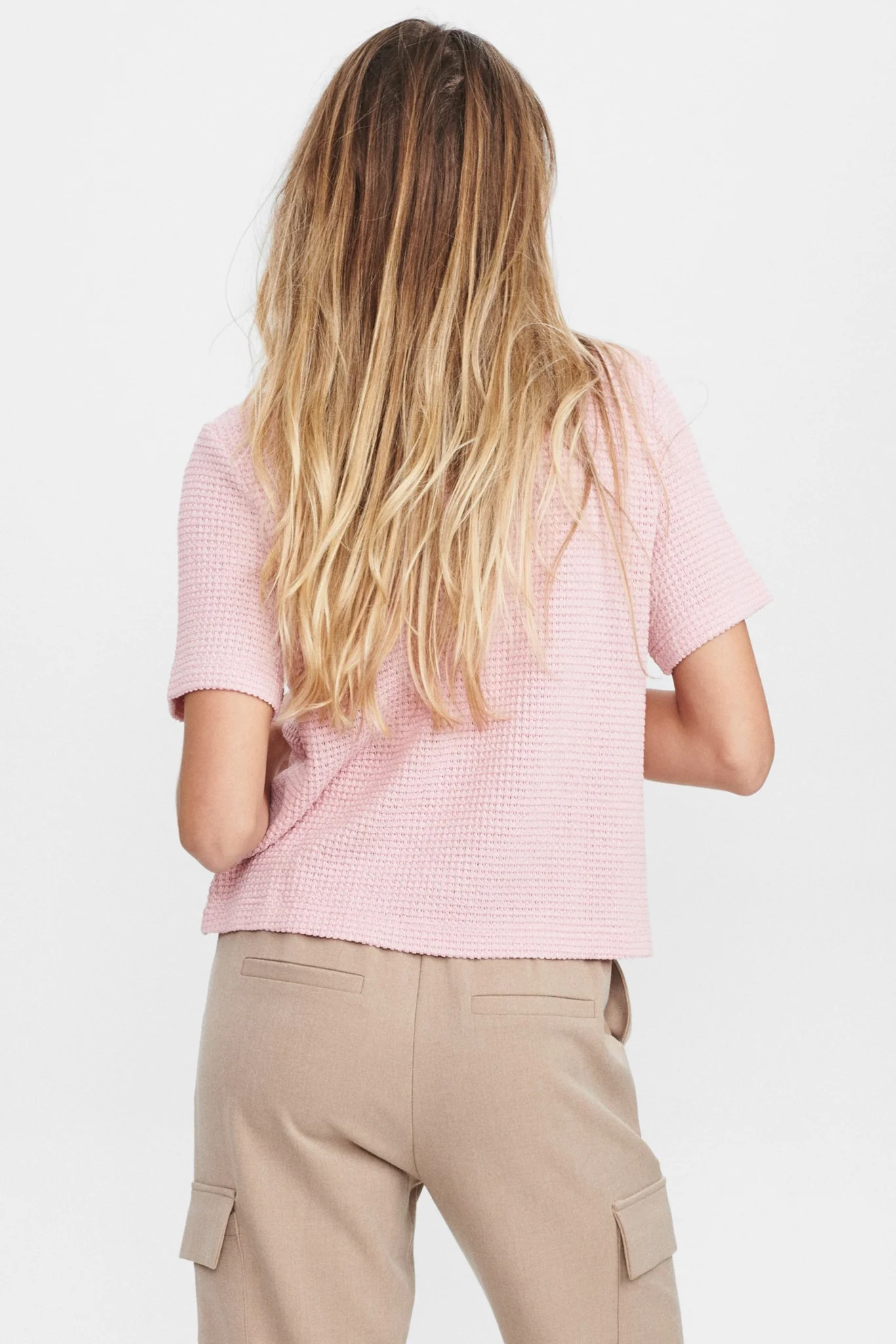 NUPOLO SHIRT - Chalk Pink - Image 2