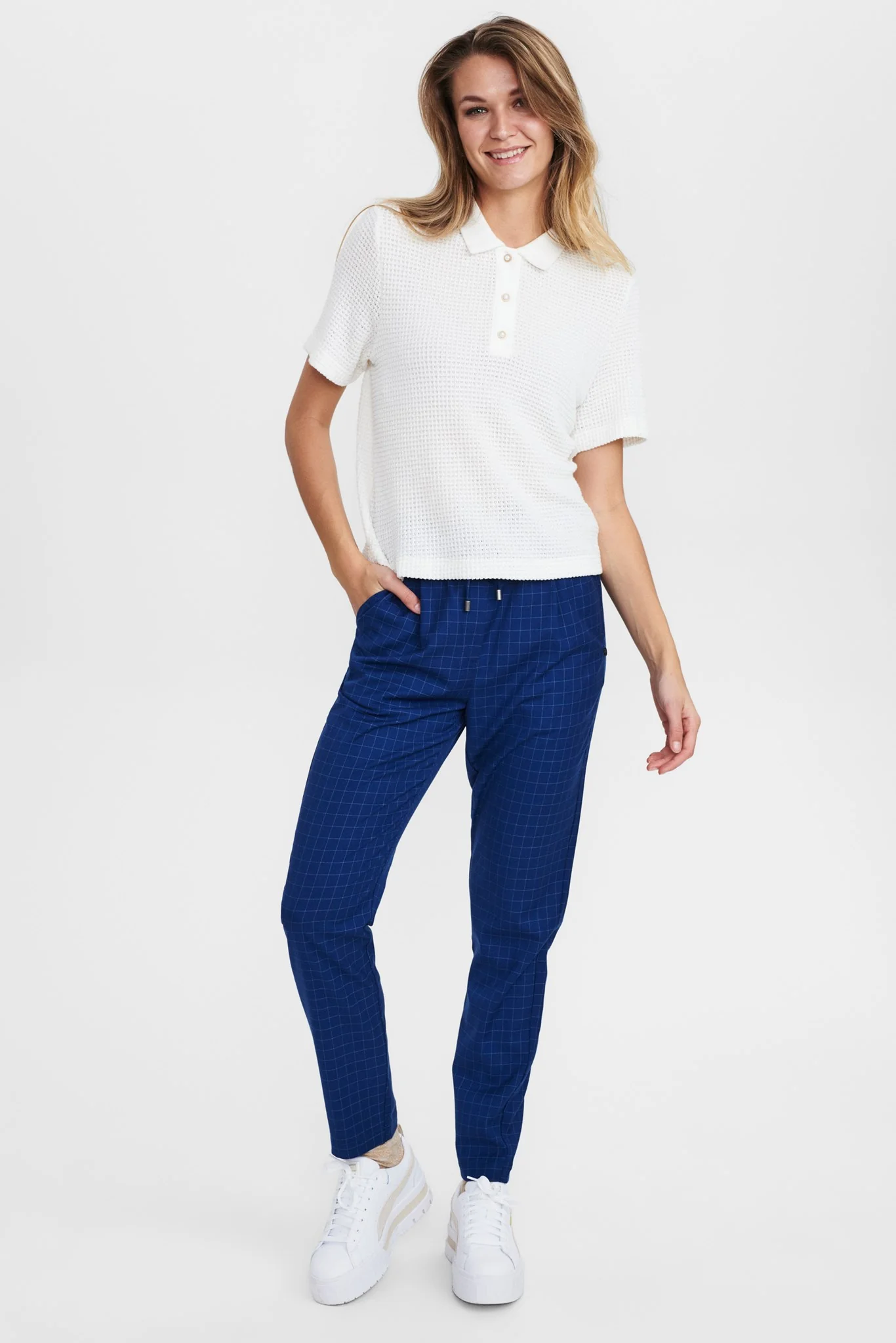 NUPOLO SHIRT - Cloud Dancer - Image 3
