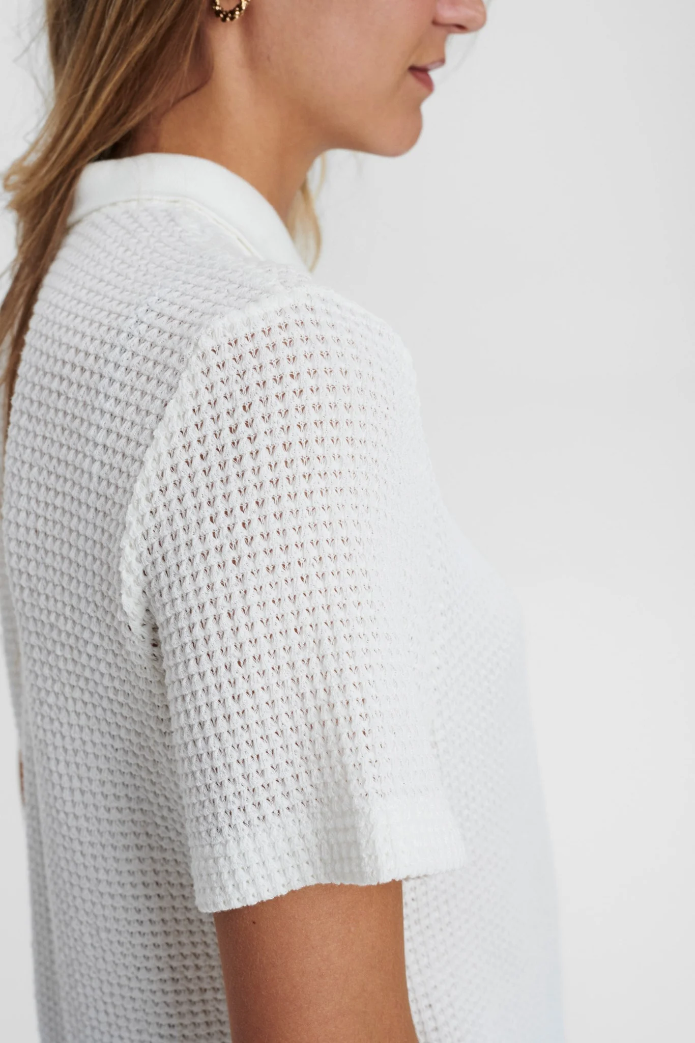 NUPOLO SHIRT - Cloud Dancer - Image 5