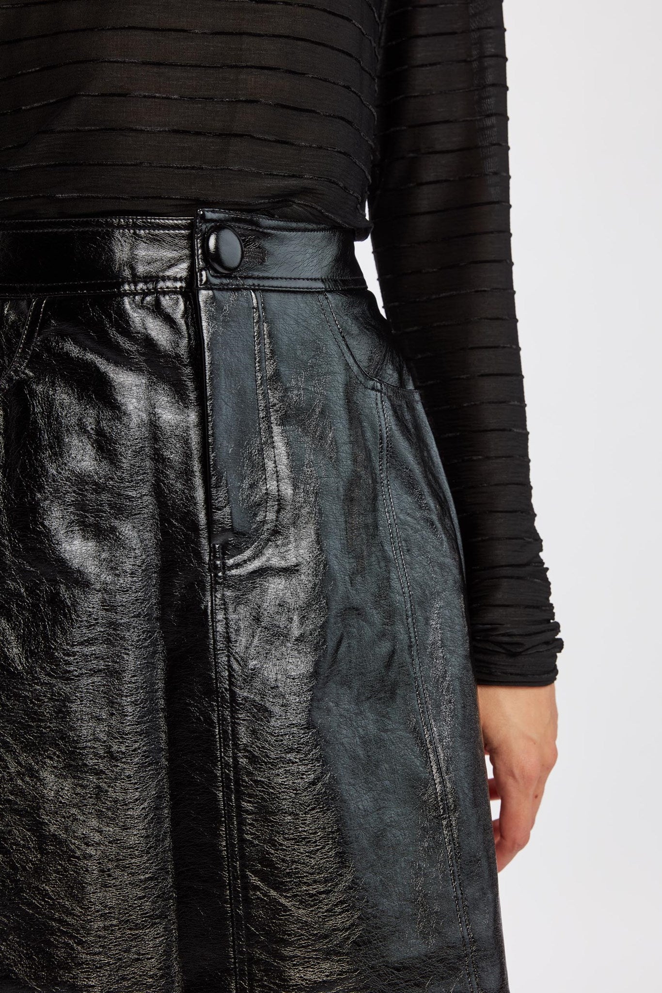 NUPRISCA SKIRT - Caviar - Image 4