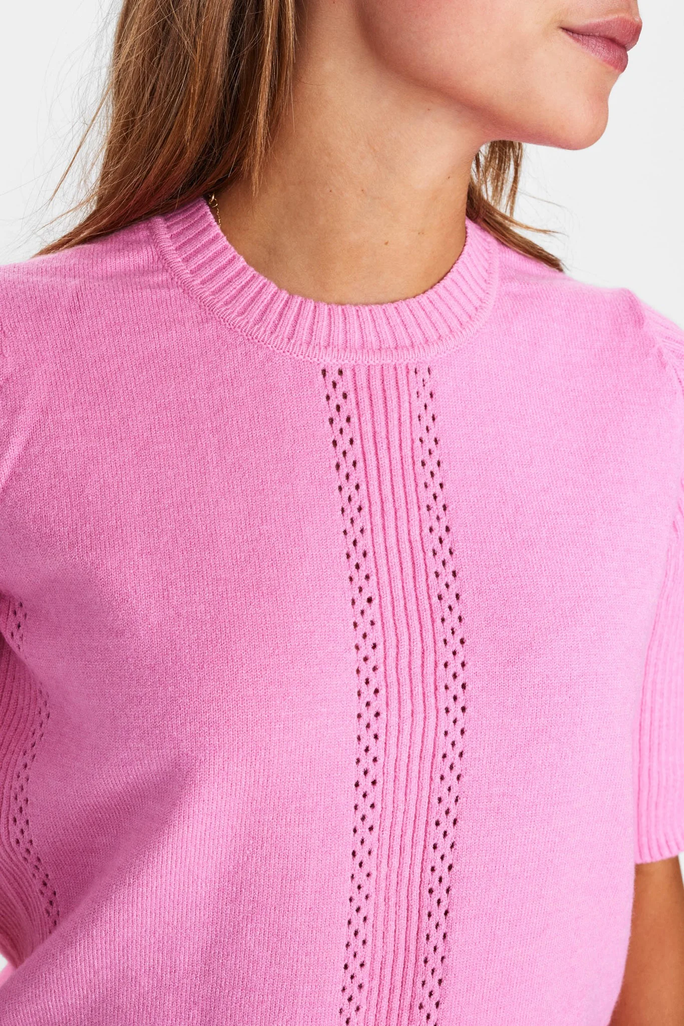NUPUKKA SS PULLOVER - Begonia Pink - Image 4