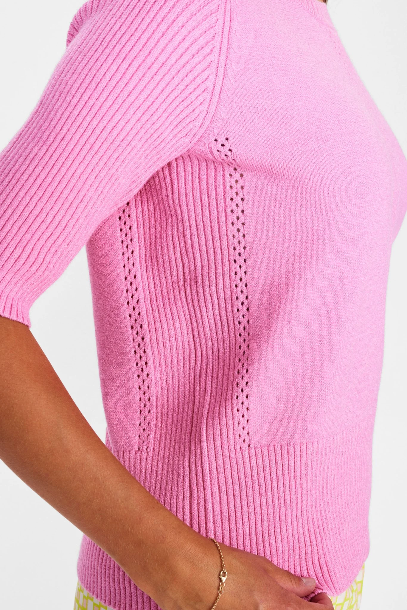 NUPUKKA SS PULLOVER - Begonia Pink - Image 5