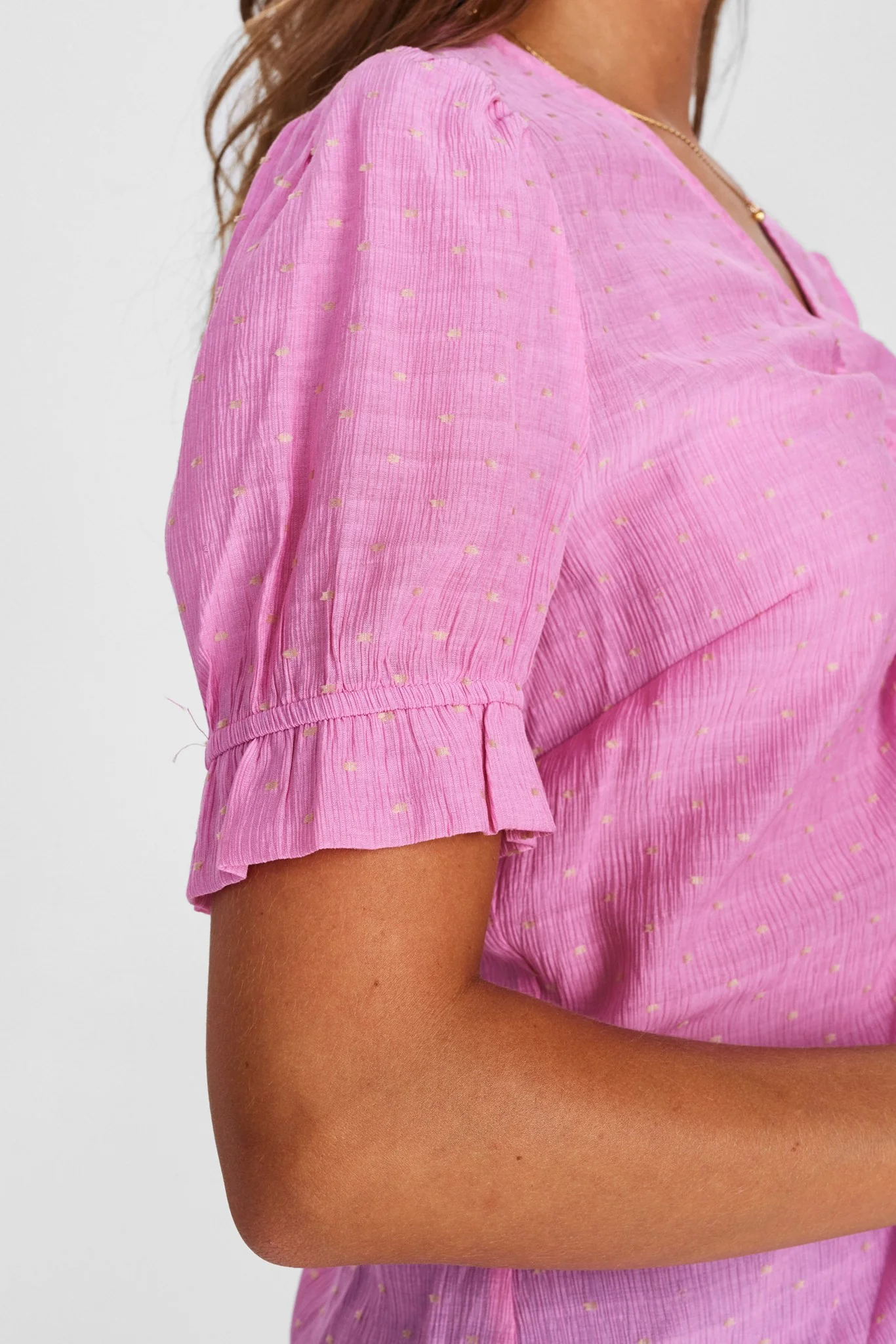 NURAMONA BLOUSE - Begonia Pink - Image 5