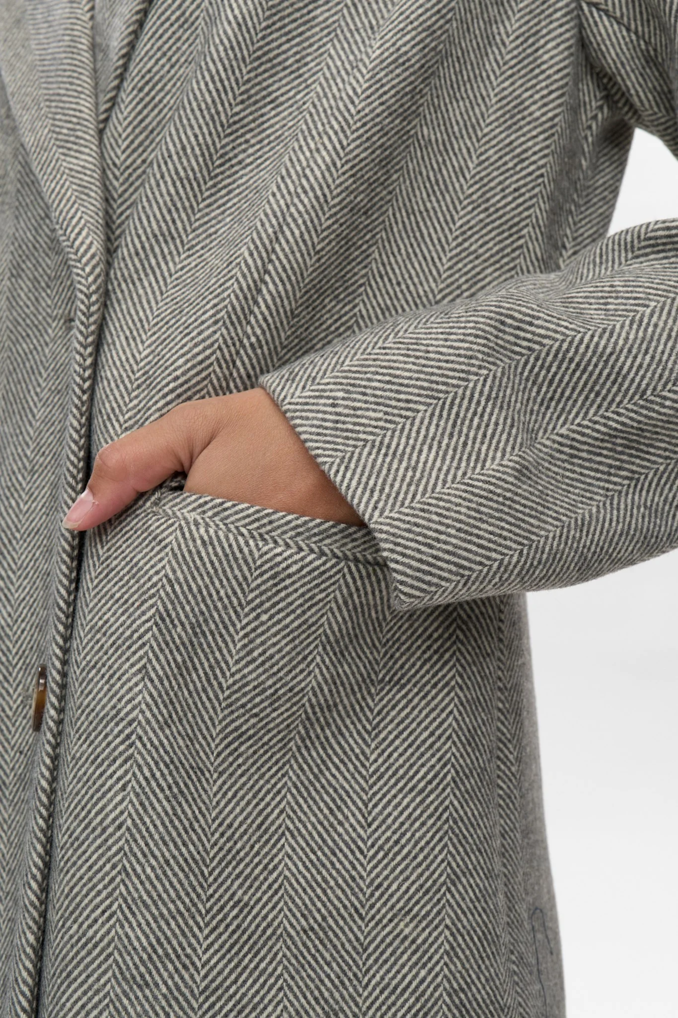 NURAVEN COAT - Medium Grey mel - Image 5