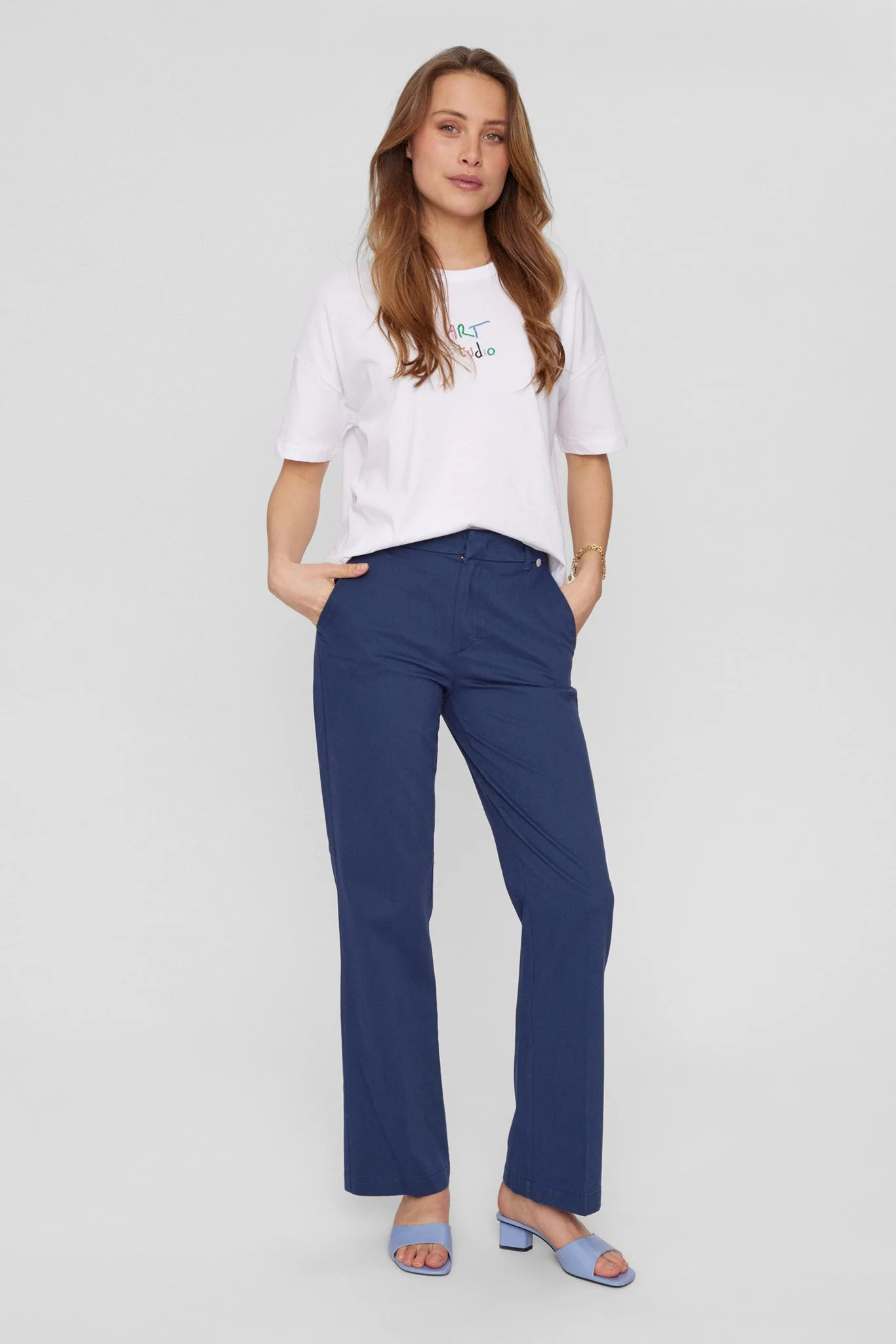 NUREGIT FLAIR PANT - Dress Blues - Image 3