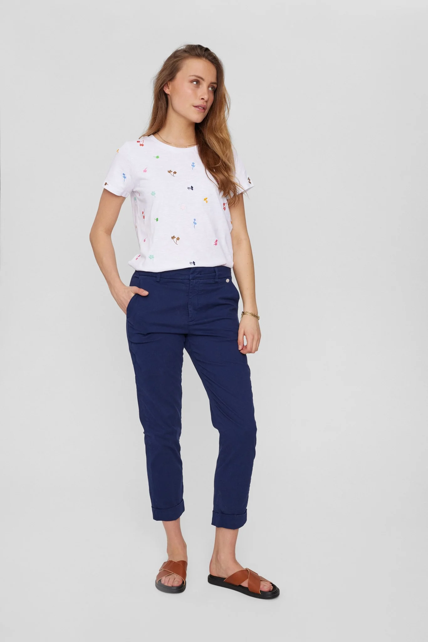 NUREGITZA PANTS  - Dress Blues - Image 3