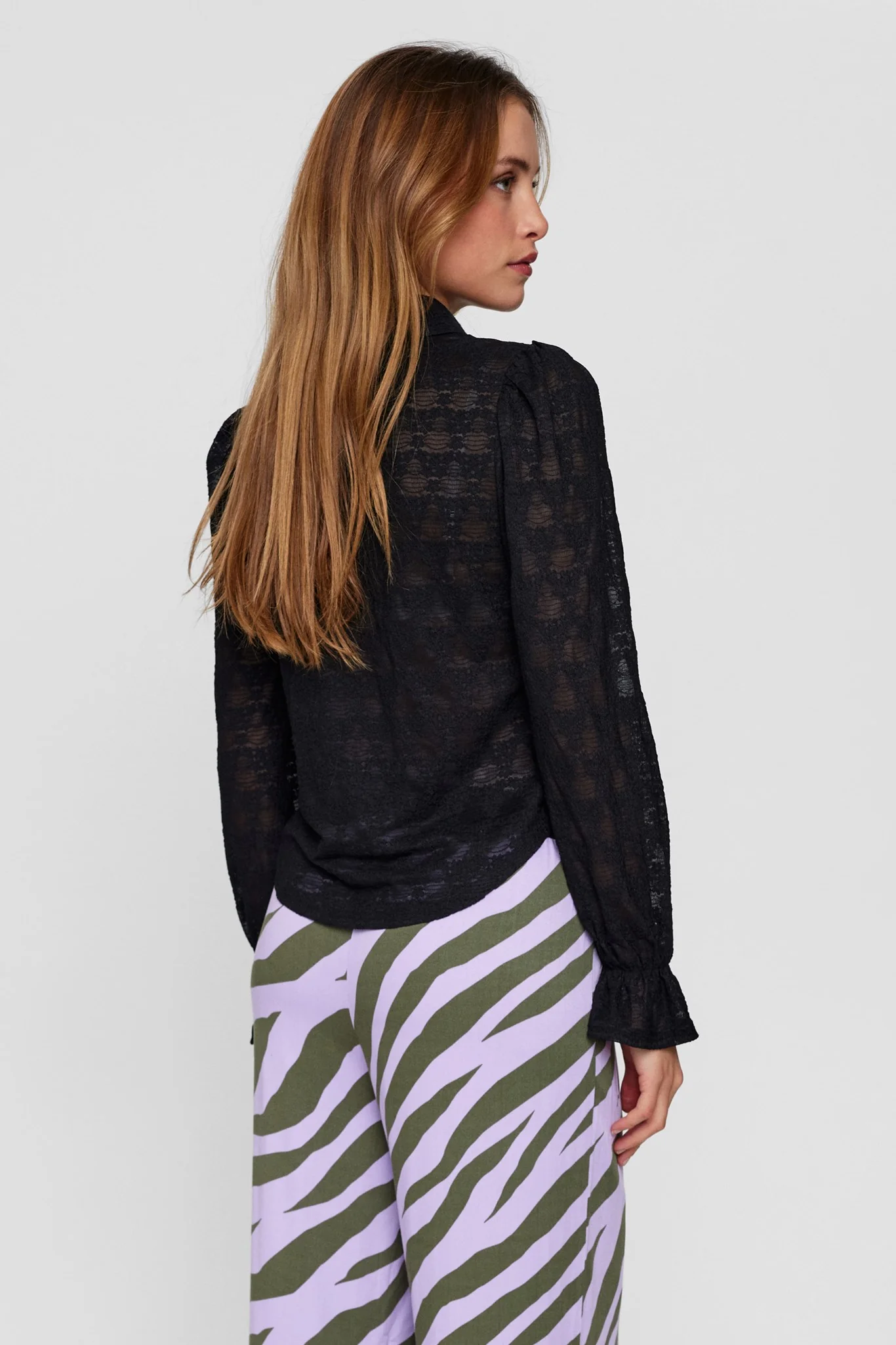 NURENE SHIRT - Caviar - Image 2