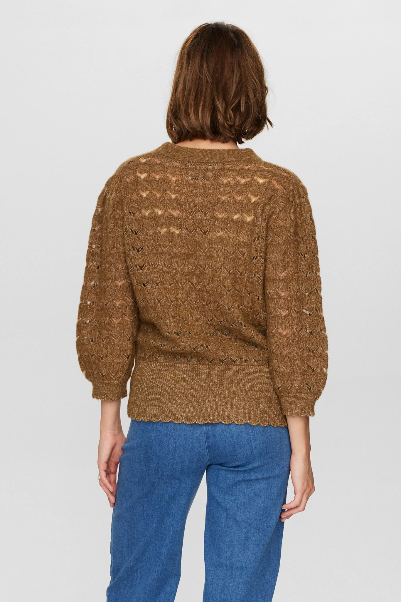 NURIETTA POINTELLE PULLOVER  - Kangaroo - Image 2
