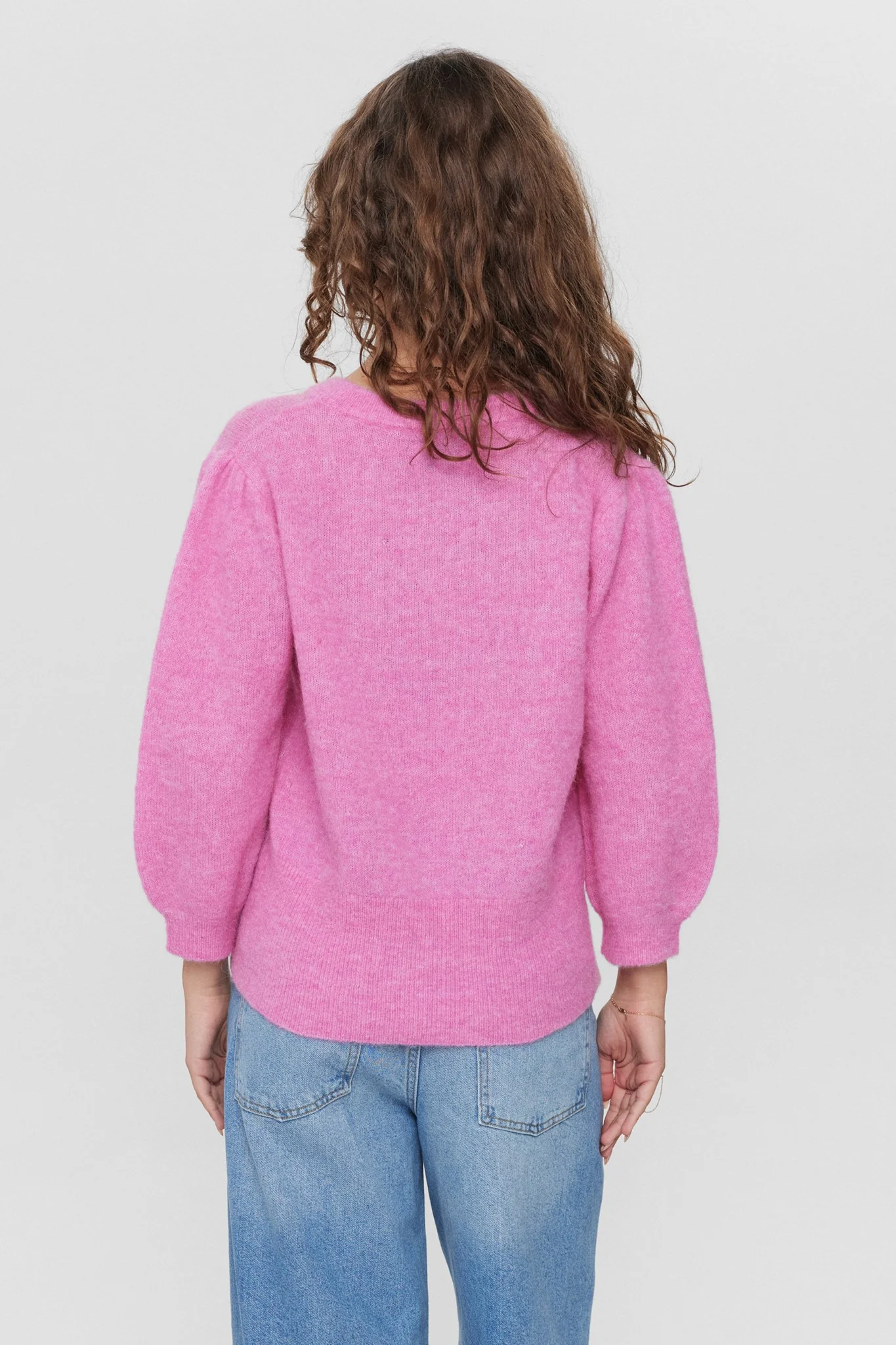 NURIETTA SS PULLOVER - Fuchsia Pink - Image 2