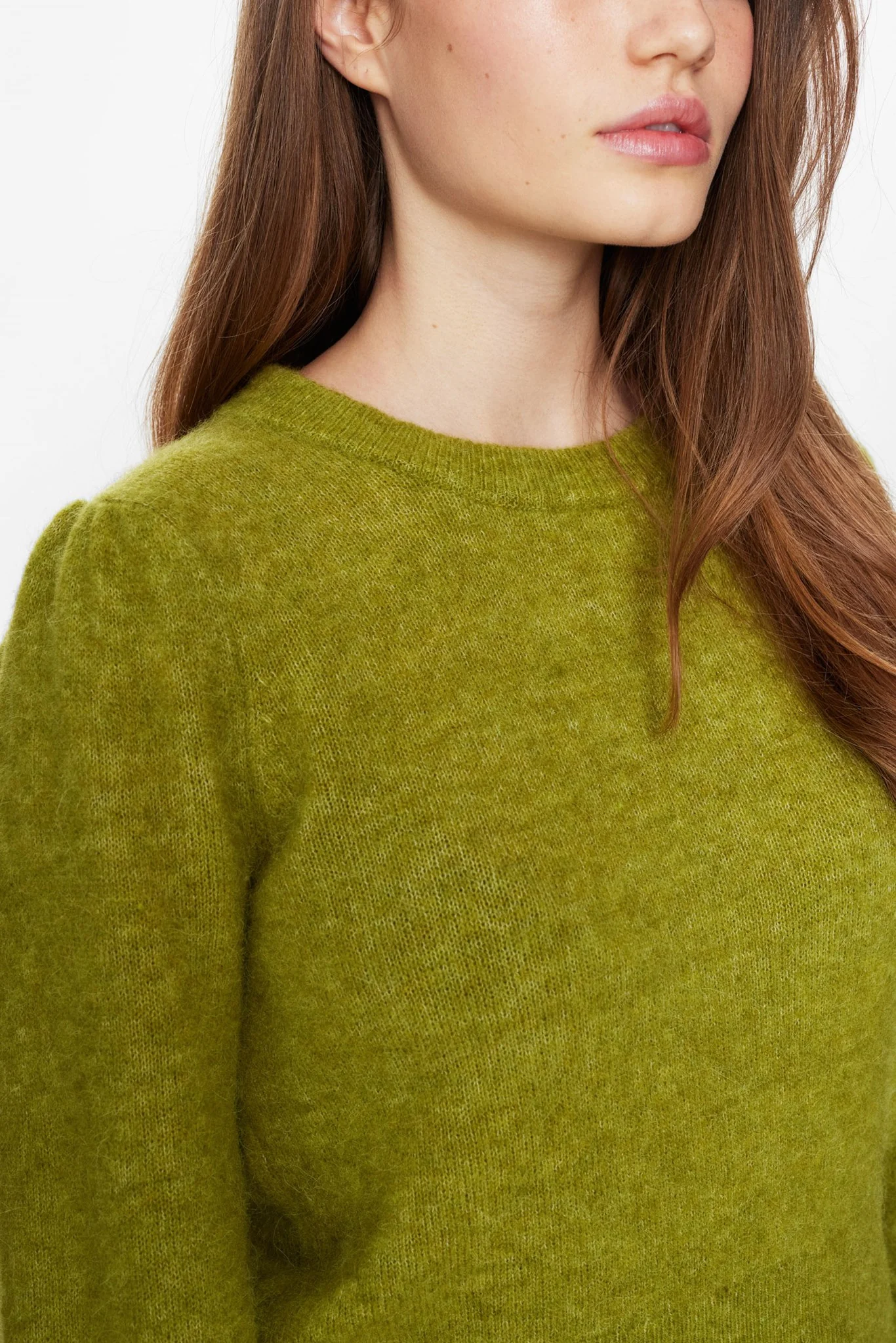 NURIETTA SS PULLOVER - Golden Cypress - Image 4