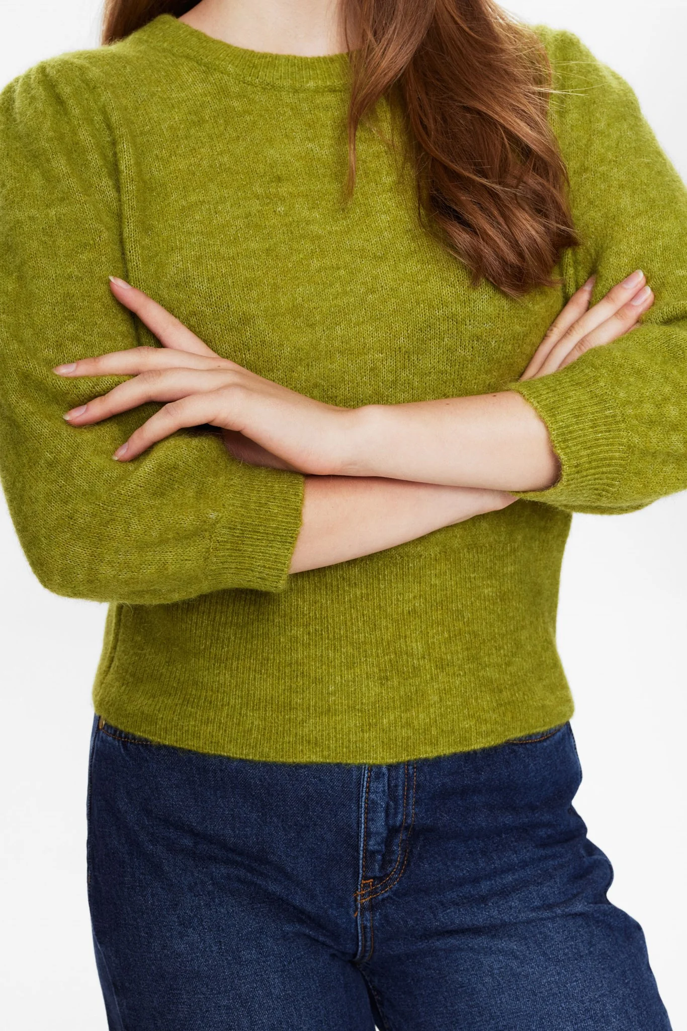 NURIETTA SS PULLOVER - Golden Cypress - Image 5