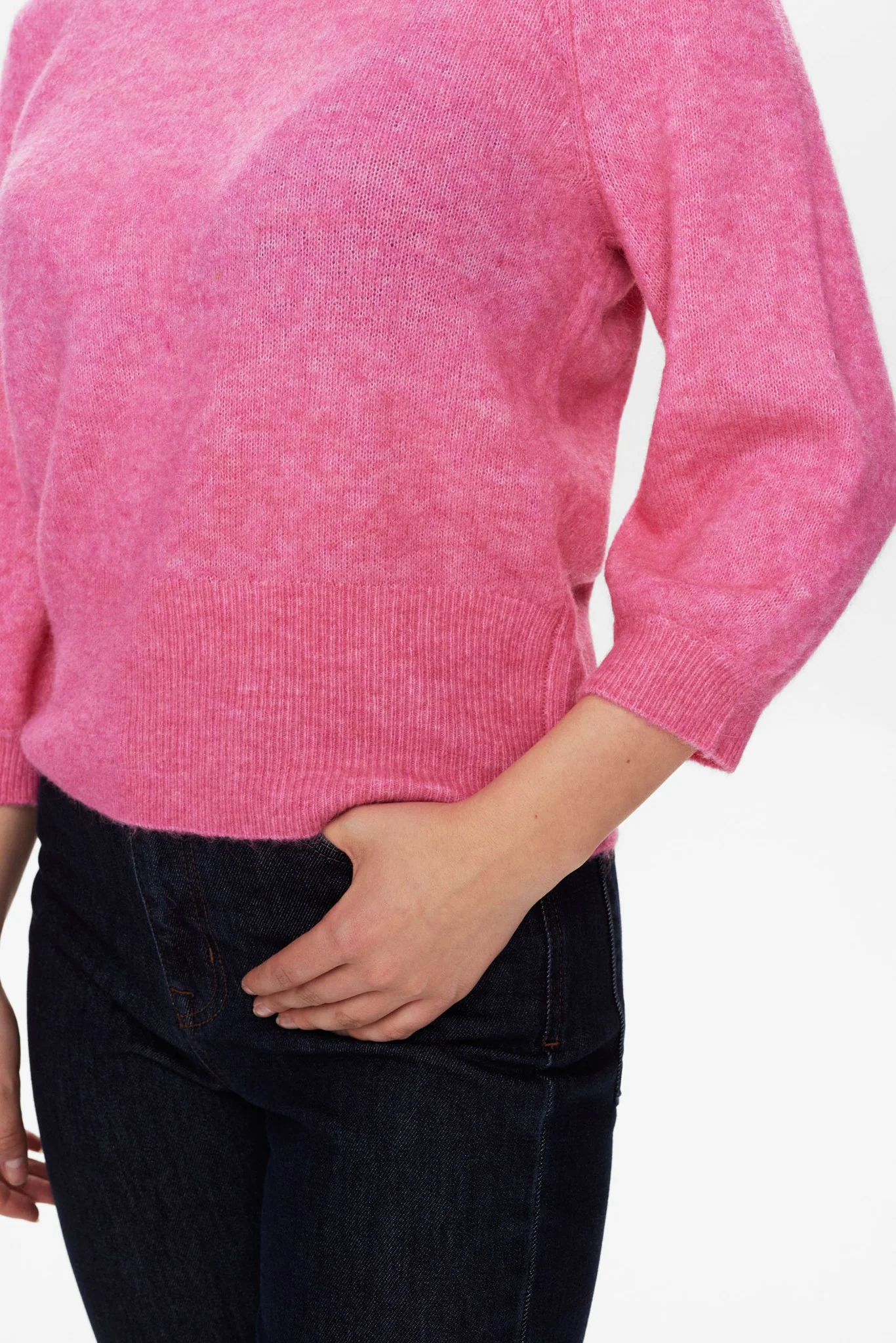 NURIETTA SS PULLOVER - Pink Cosmos - Image 5