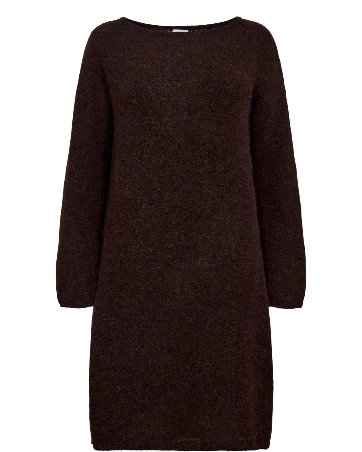 NURIETTE BOATNECK DRESS - Black Coffee - Image 7