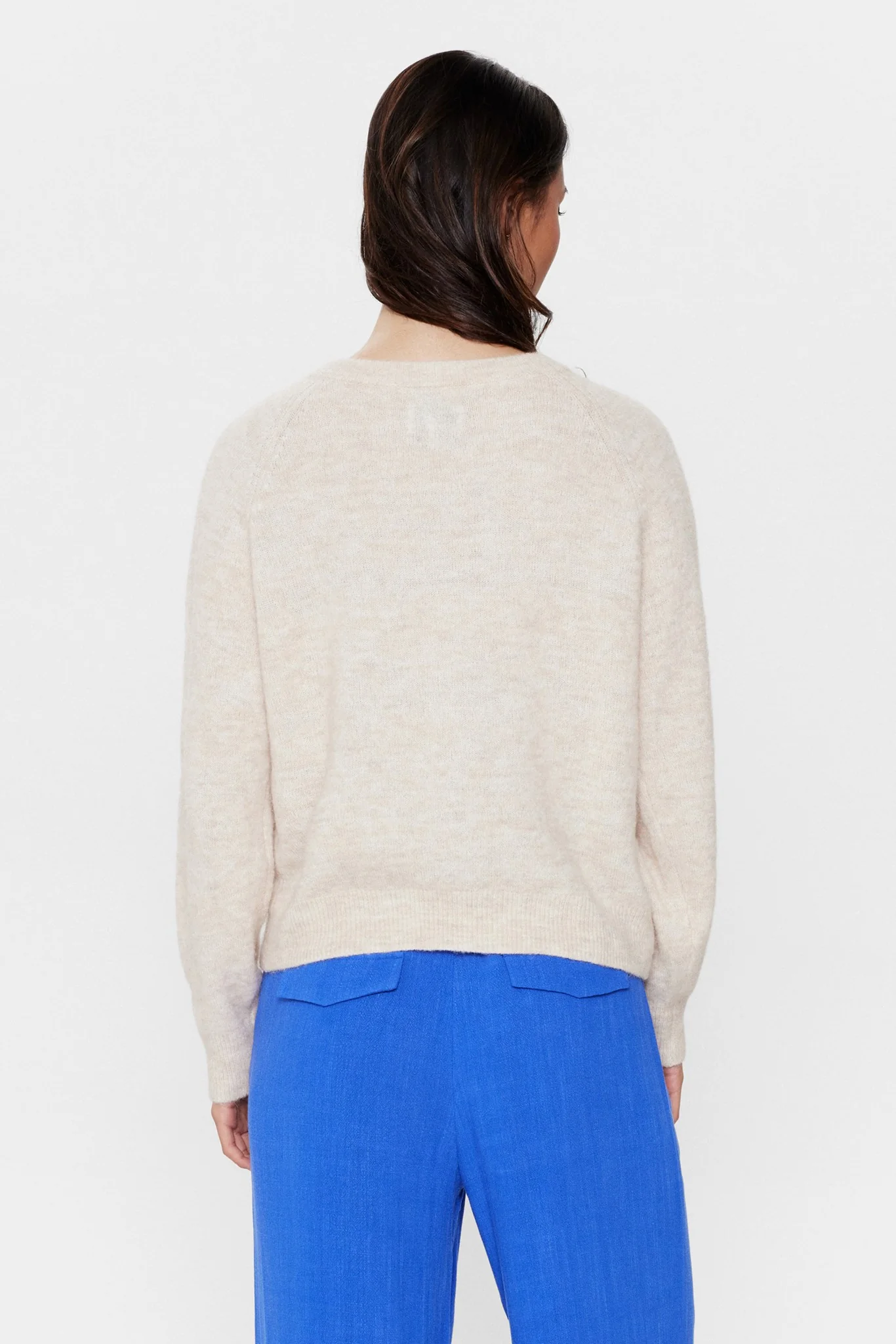 NURIETTE CARDIGAN - Oyster Gray - Image 2