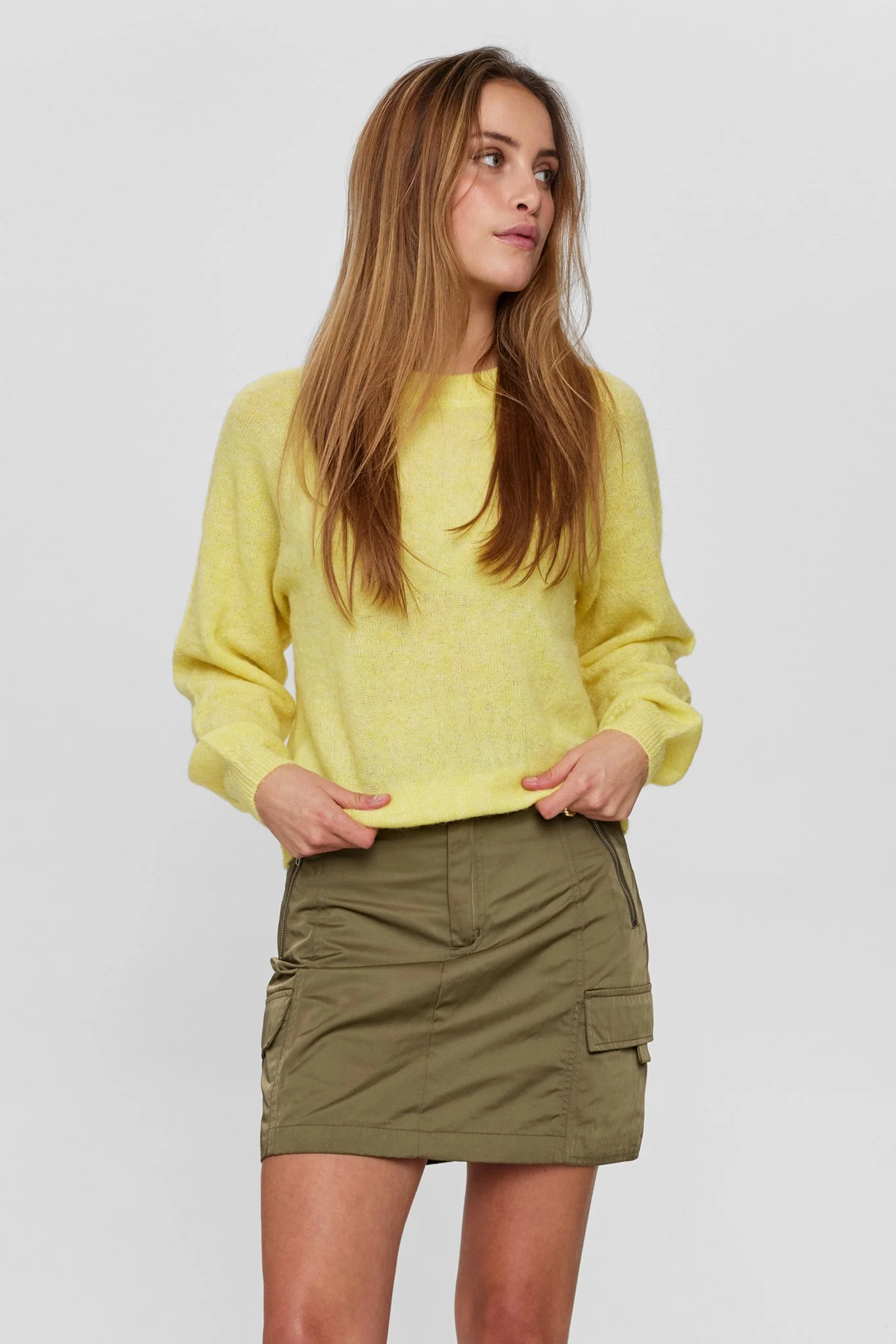 NURIETTE PULLOVER  - Canary Yellow